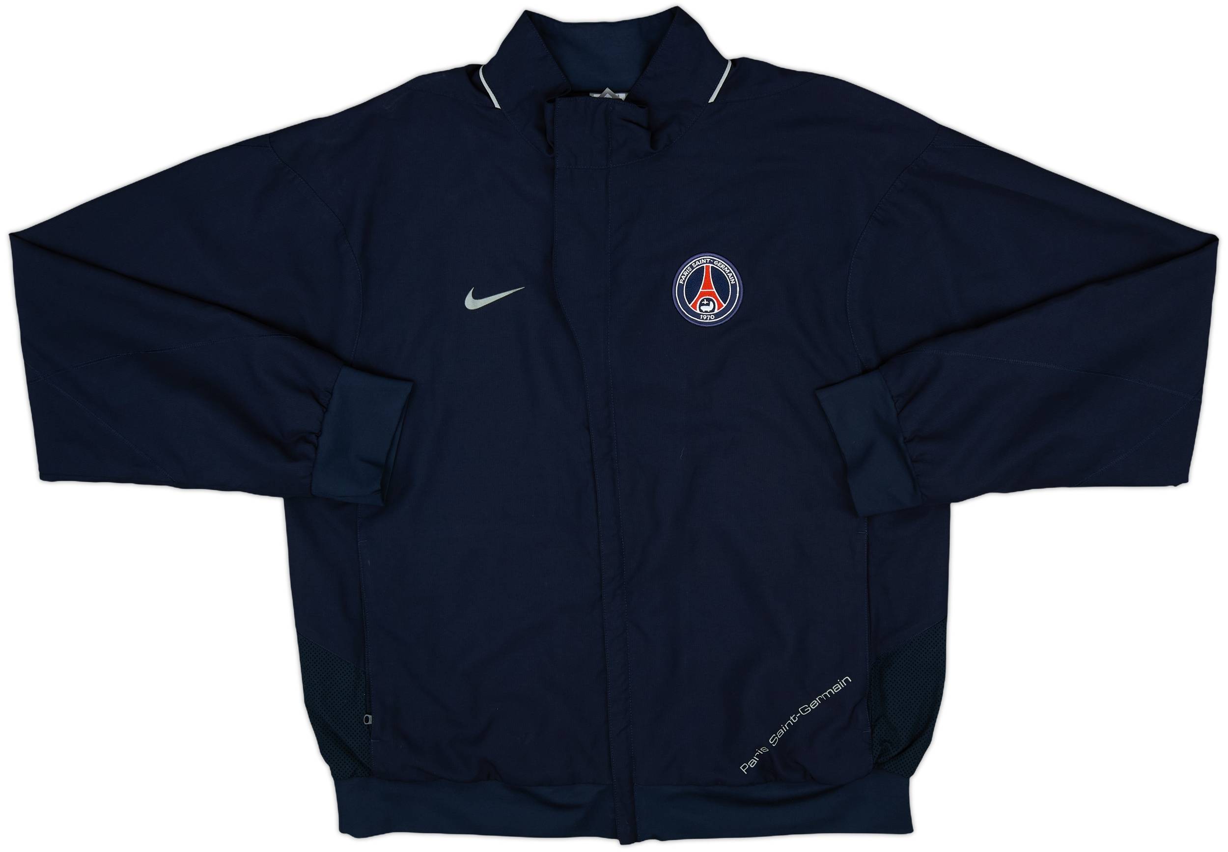 2007-08 Paris Saint-Germain Nike Hooded Rain Jacket - 8/10 - (L)