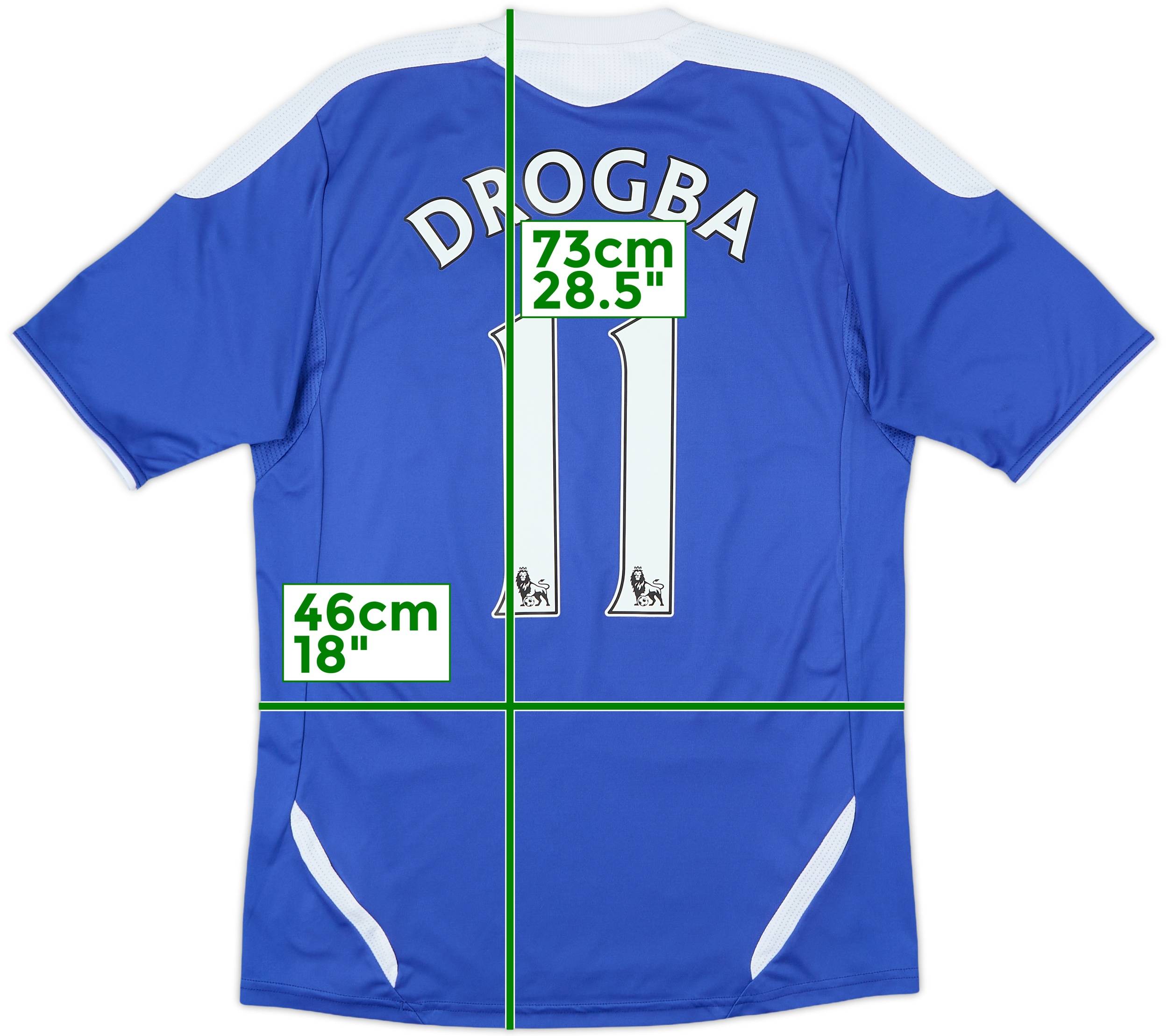2011-12 Chelsea Home Shirt Drogba #11 - 7/10 - (S)