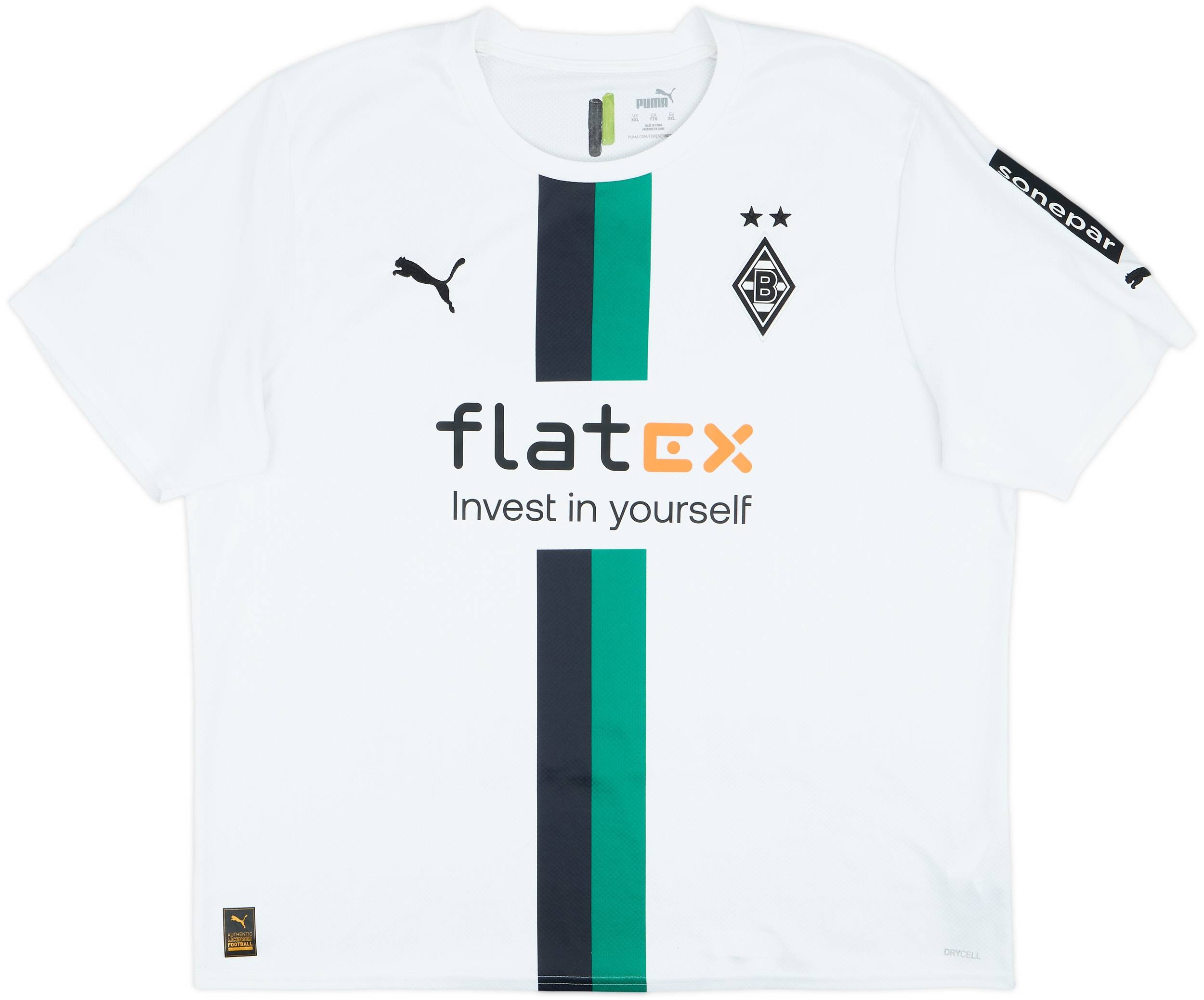 Puma Mönchengladbach XXL ボルシアMG 2022-23 Borussia Monchengladbach Home Shirt - 9/10 - (XXL)