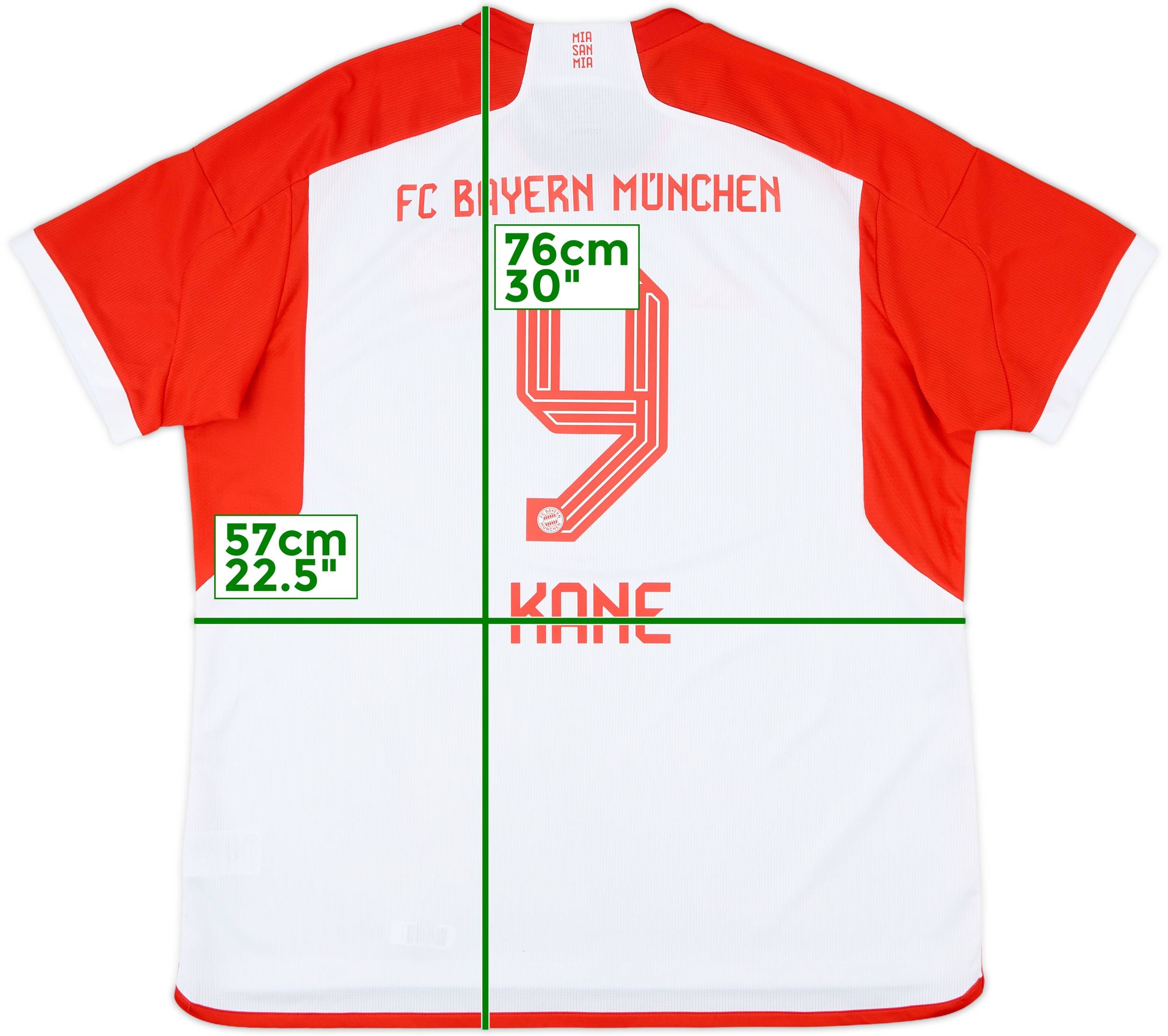 2023-24 Bayern Munich Home Shirt Kane #9 - 9/10 - (XXL)