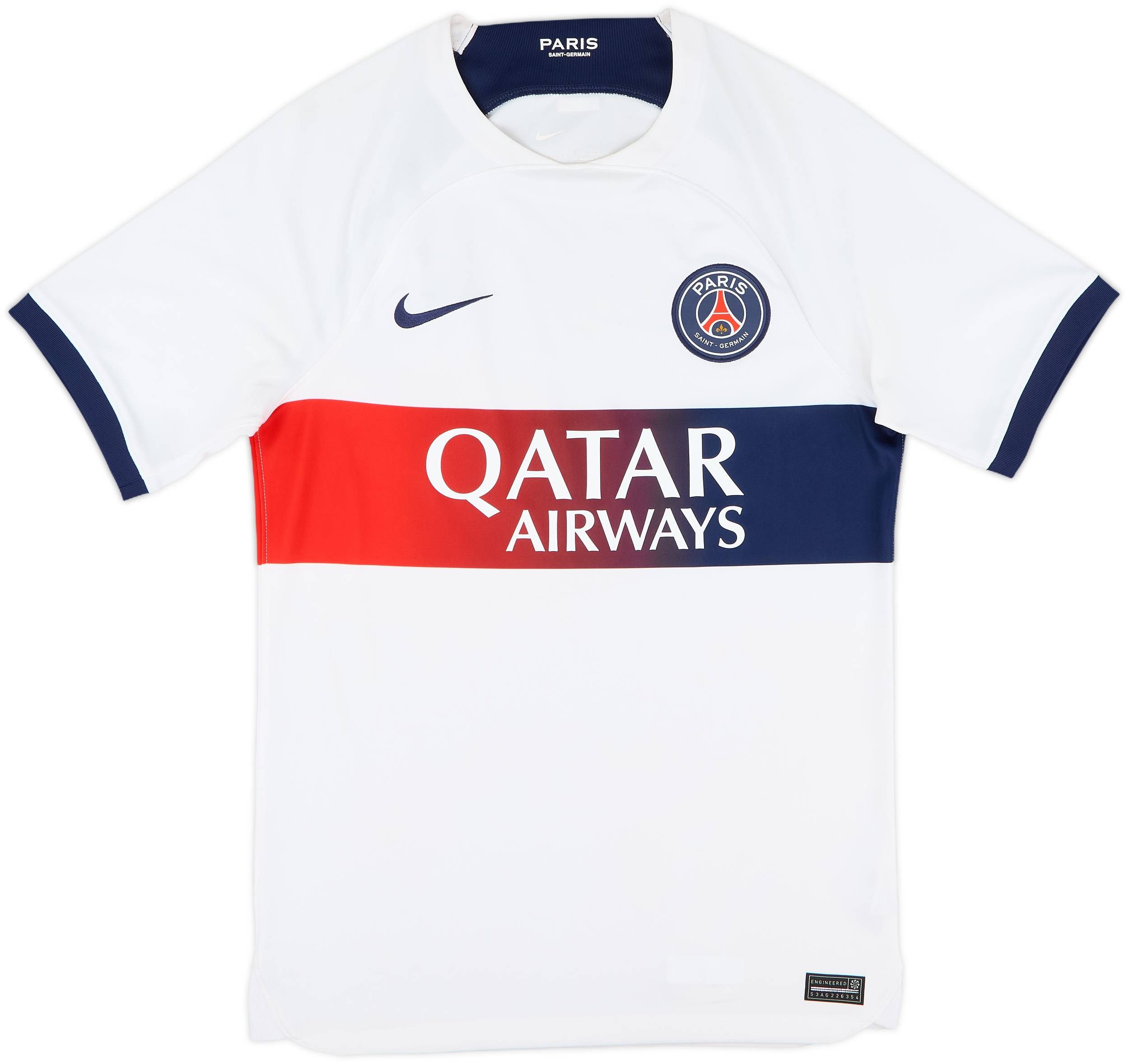 2023-24 Paris Saint-Germain Away Shirt - 9/10 - (S)