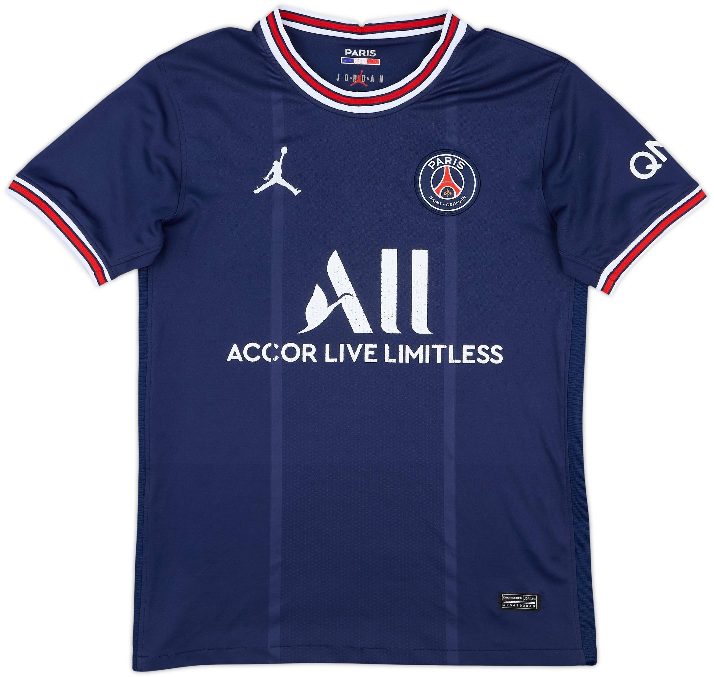 2021-22 Paris Saint-Germain Home Shirt - 5/10 - (S)