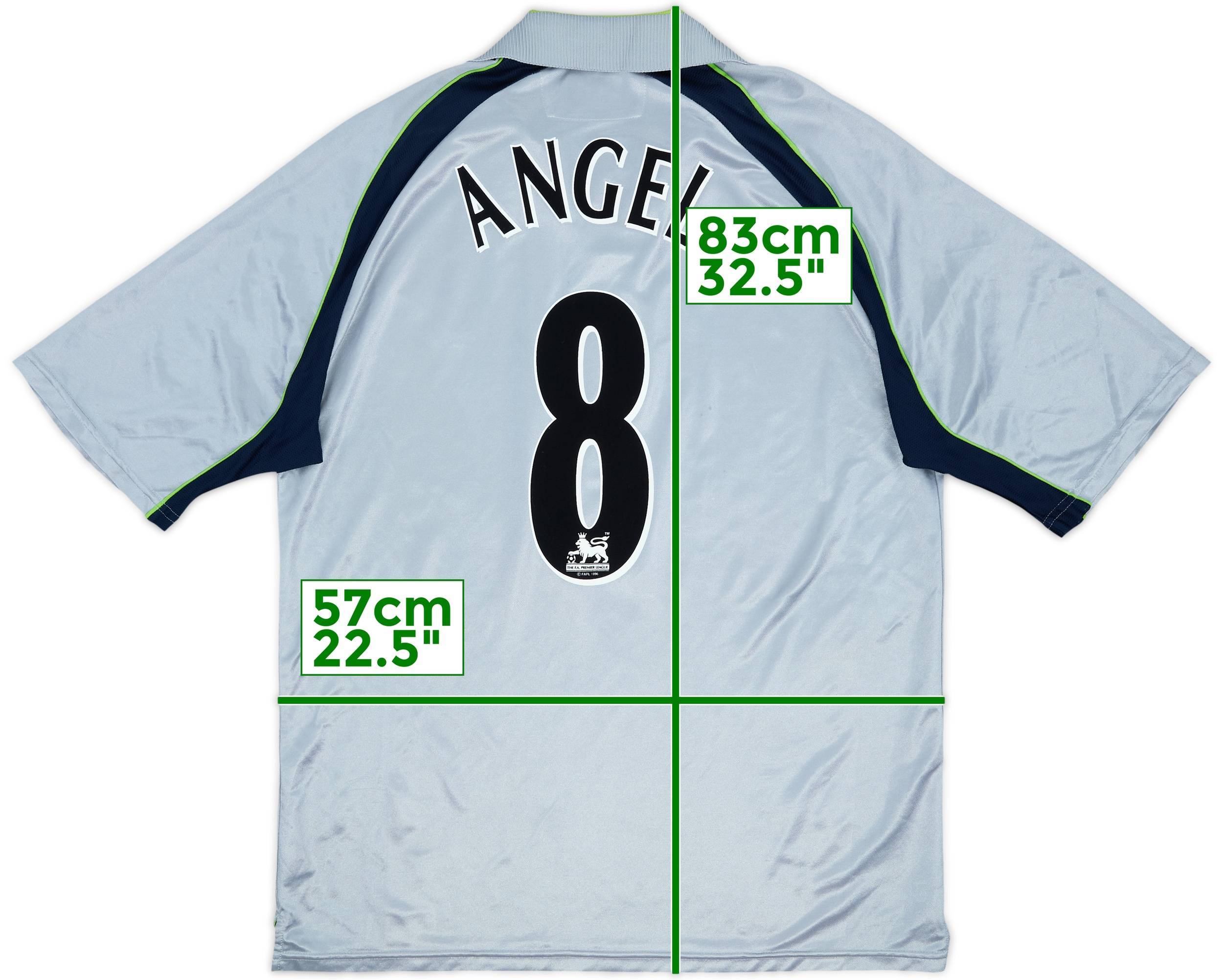 2001-02 Aston Villa Away Shirt Angel #8 - 5/10 - (XL)
