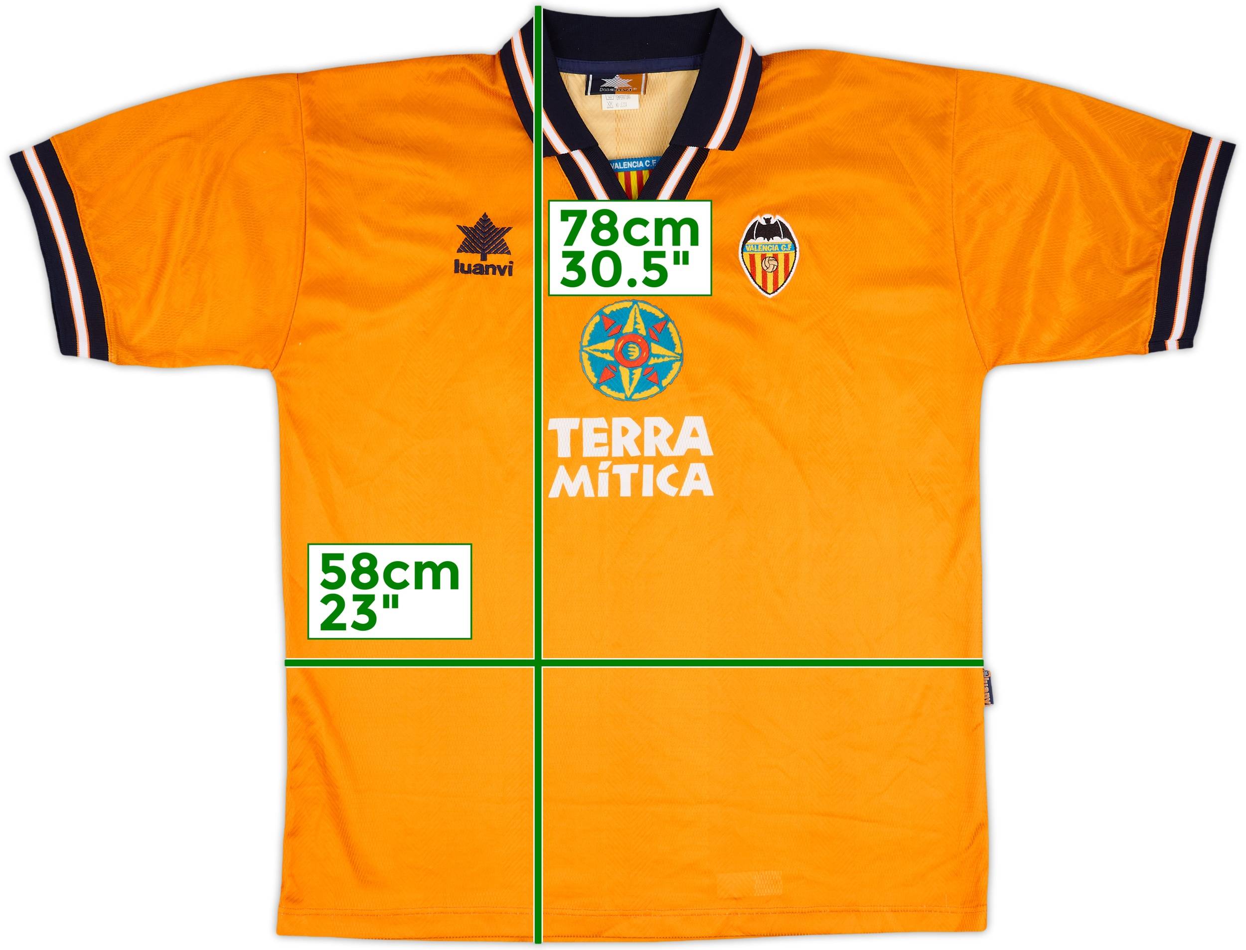 1998-99 Valencia Away Shirt - 6/10 - (XL)