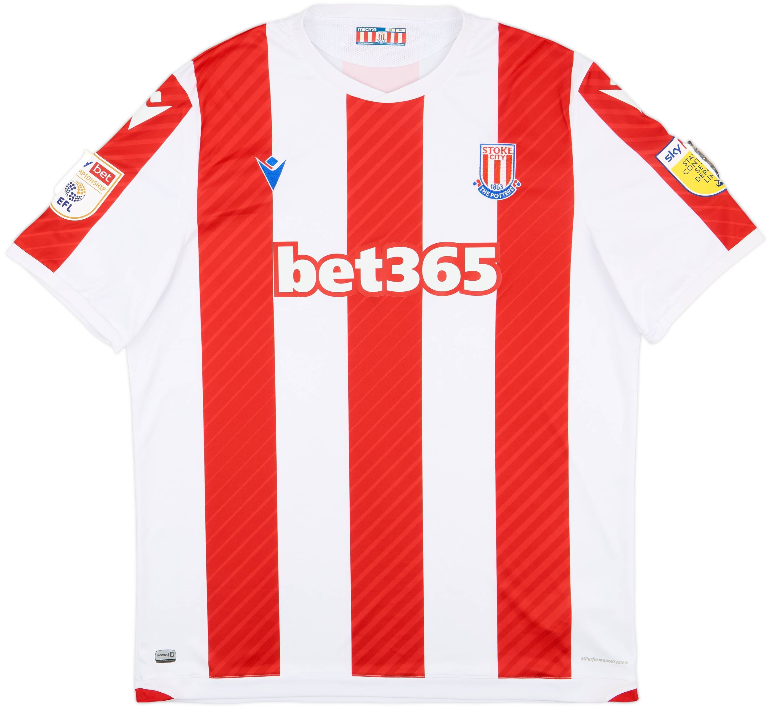 2021-22 Stoke City Home Shirt 7/10 (4XL)