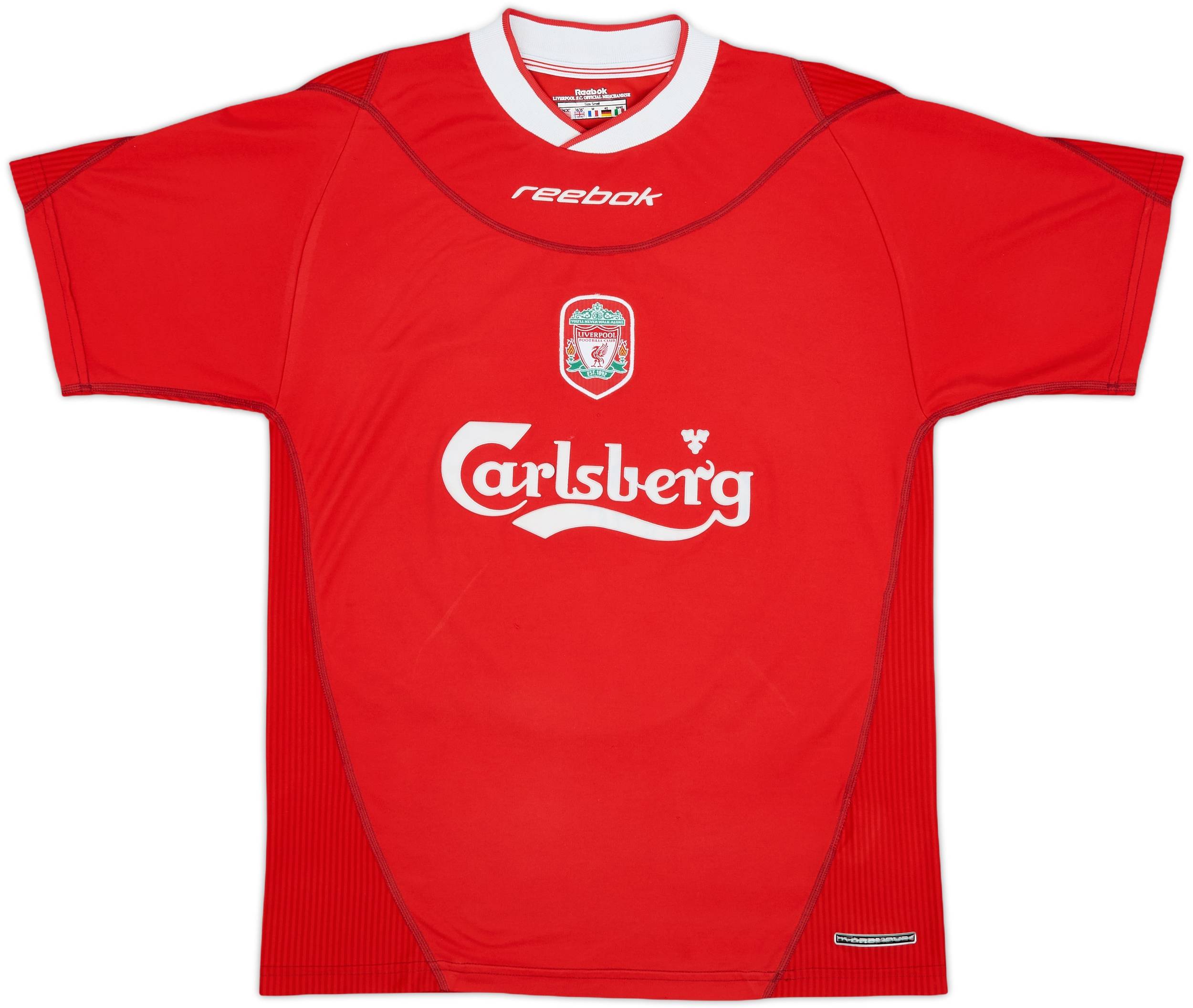 2002-04 Liverpool Home Shirt Gerrard #17 - 6/10 - (S)