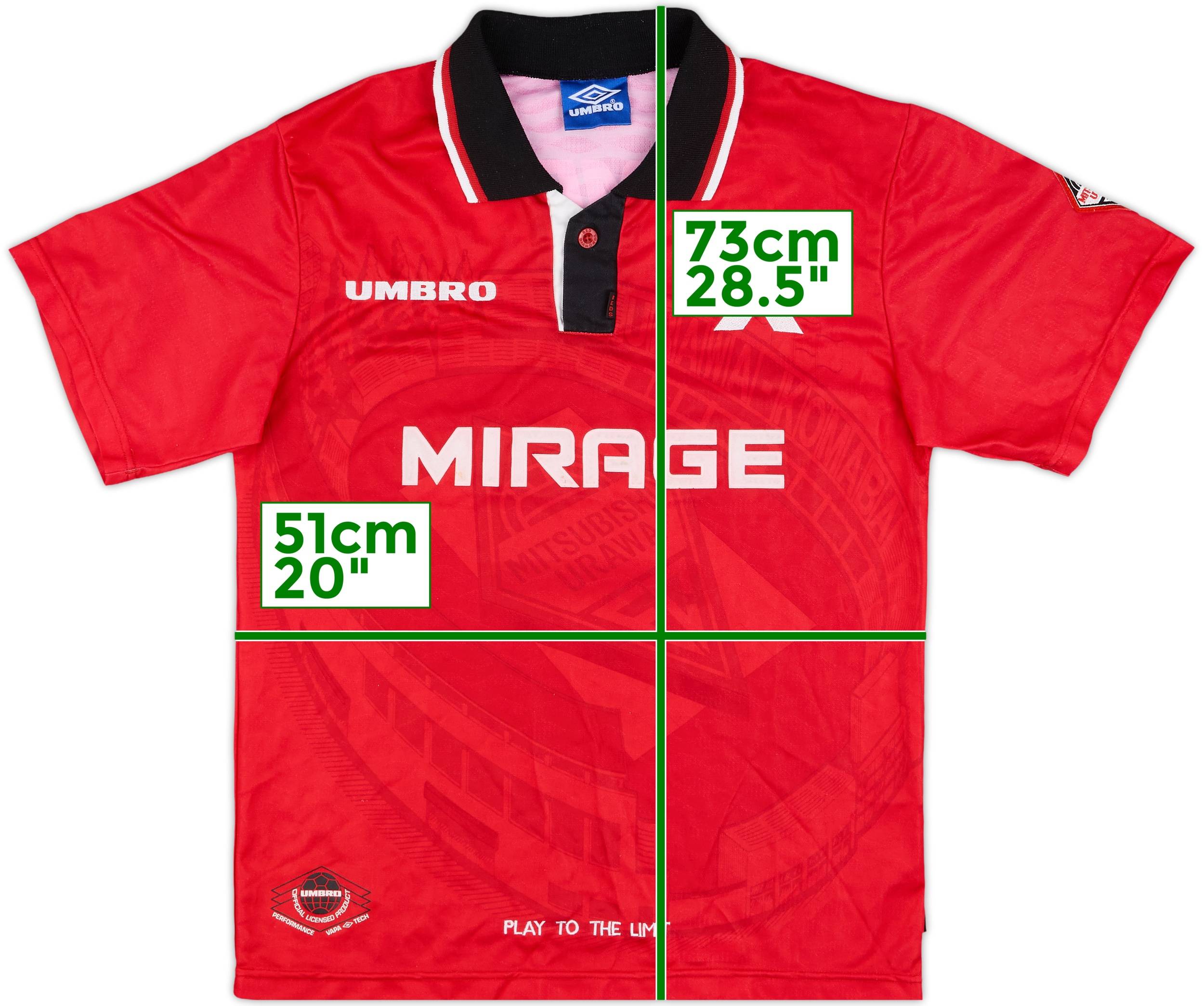 1997 Urawa Red Diamonds Home Shirt - 8/10 - (S)