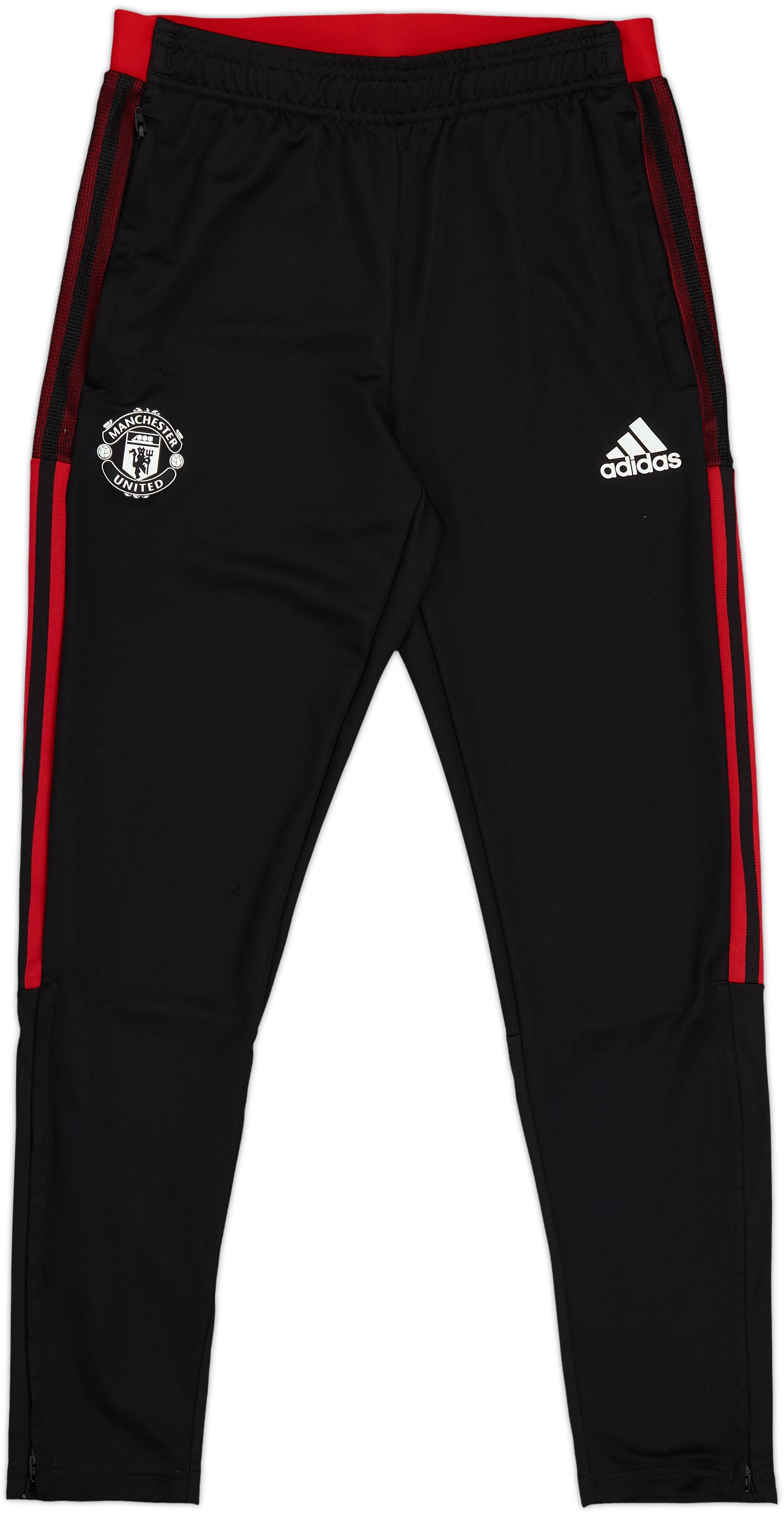 2021-22 Manchester United adidas Track Pants/Bottoms - 10/10 - (M)