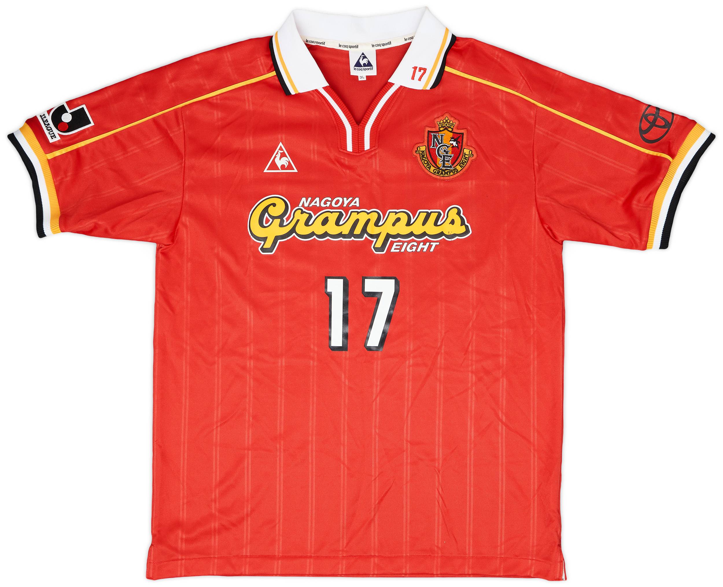 2000 Nagoya Grampus Eight Match Issue Home Shirt #17 (Miyahara)