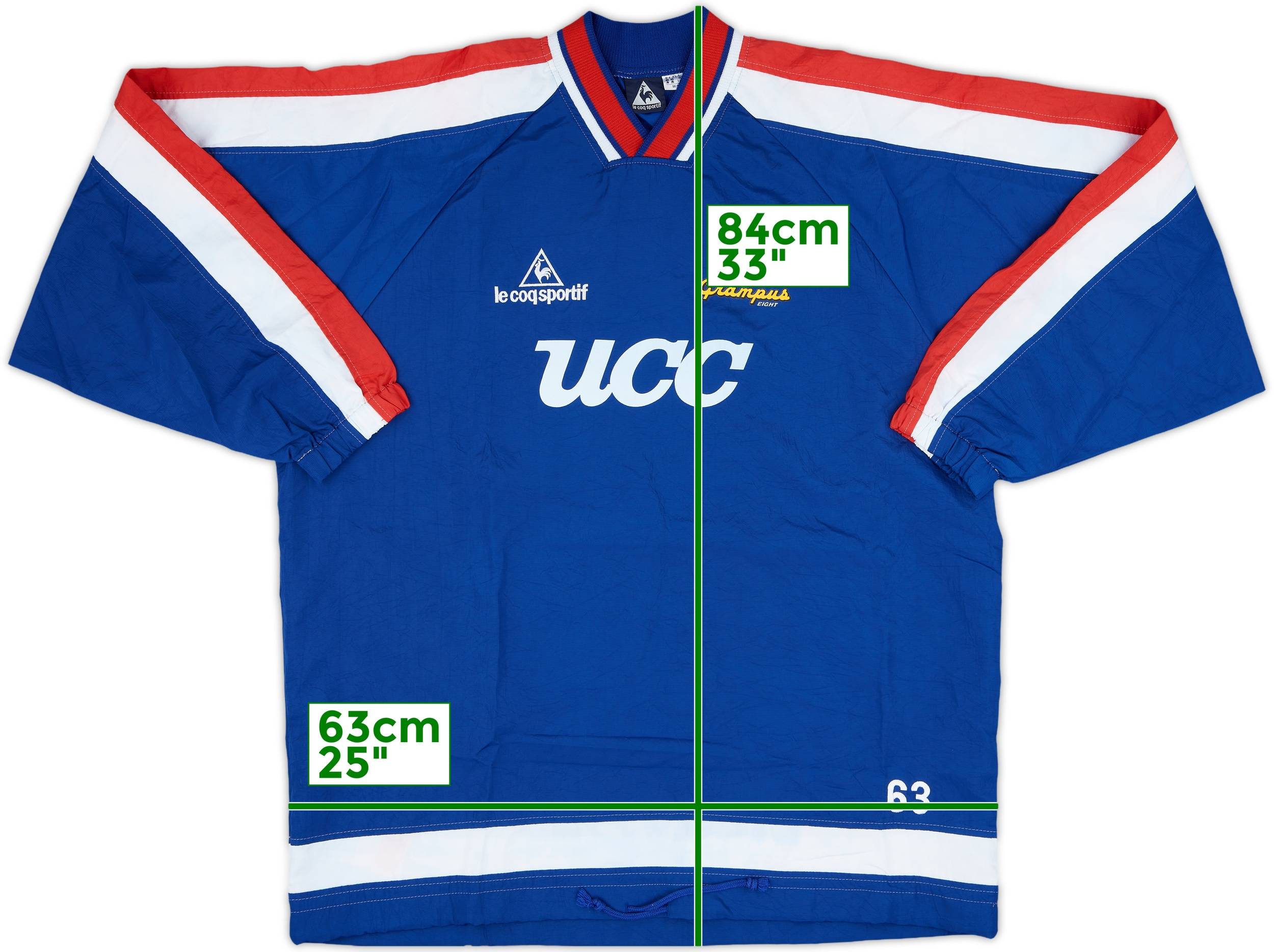 応援グッズ Nagoya Grampus Eight 1998 10 Stojkovic 1998 Nagoya Grampus Eight Le Coq Sportif Player Issue Shell Top