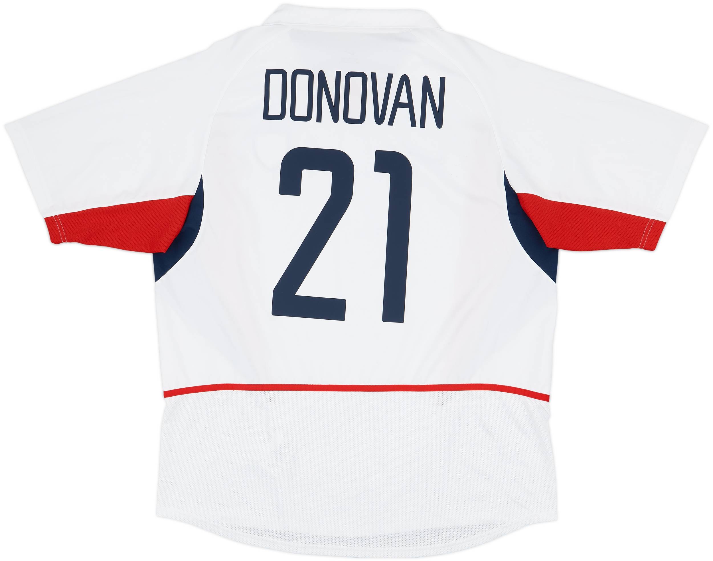 2002-03 USA Home Shirt Donovan #21 - 9/10 - (XL)