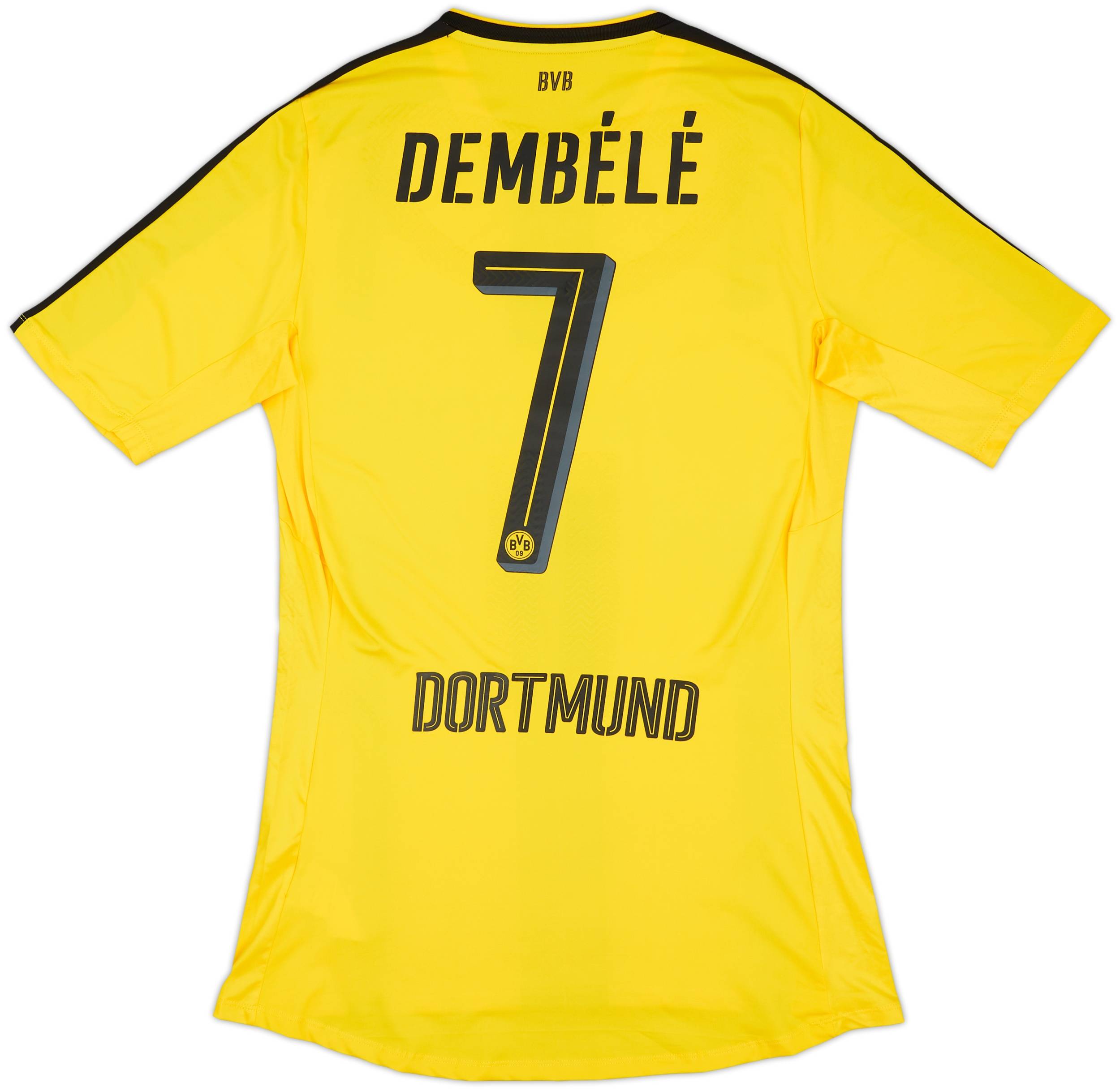 2016-17 Borussia Dortmund Authentic Home Shirt (ACTV Fit) Dembele #7 - 10/10 - (XL)