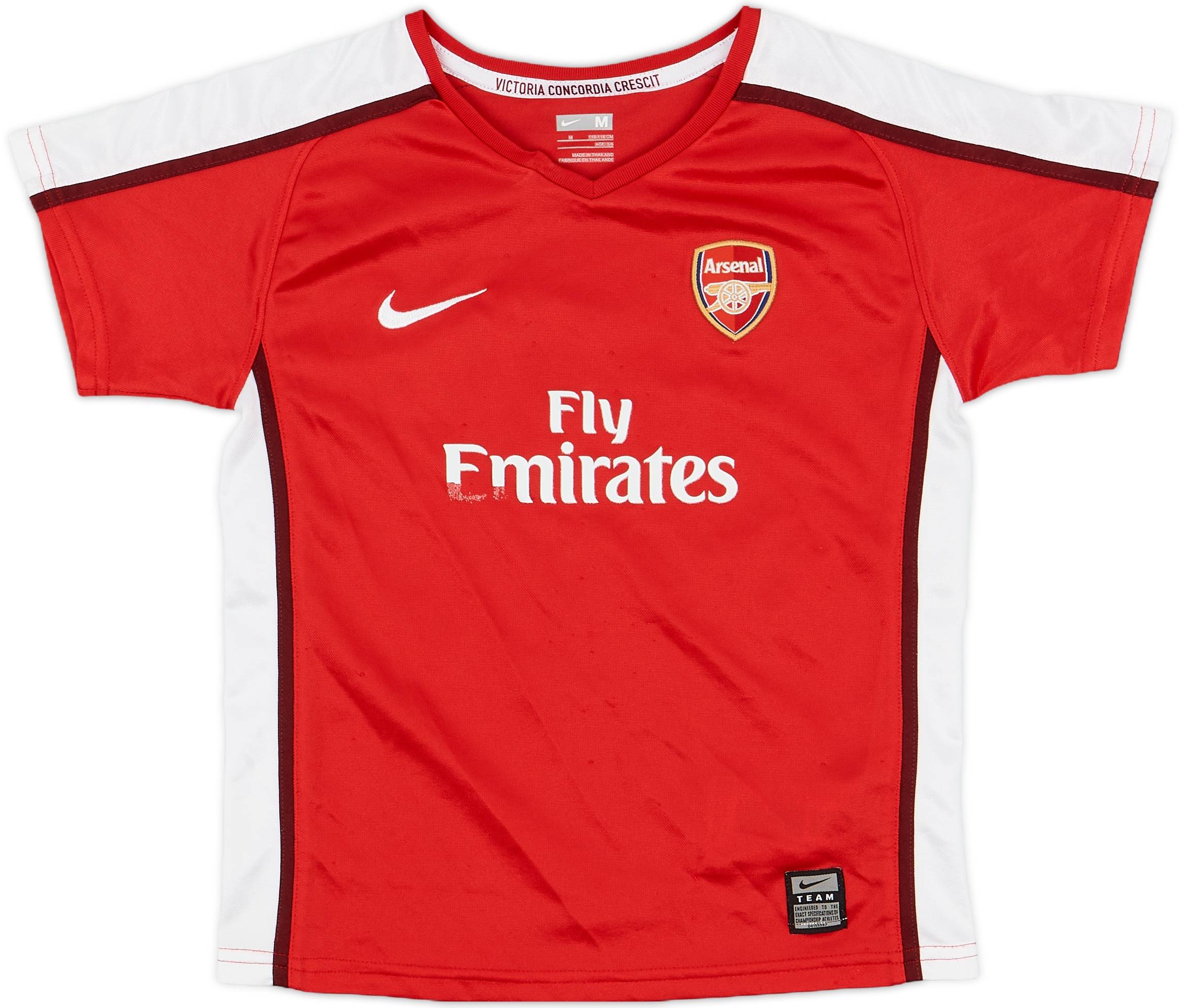 2008-10 Arsenal Home Shirt - 4/10 - (5-6 Years)