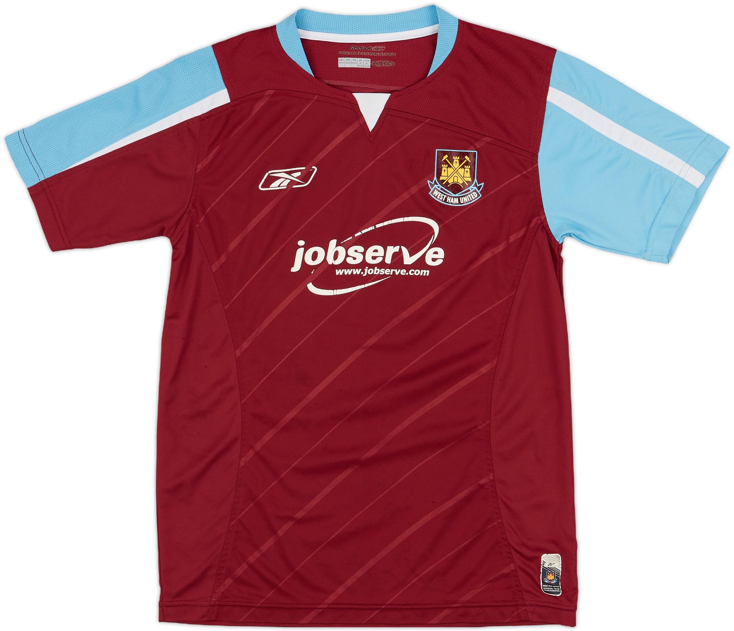 2005-07 West Ham Home Shirt - 5/10 - (L.Boys)