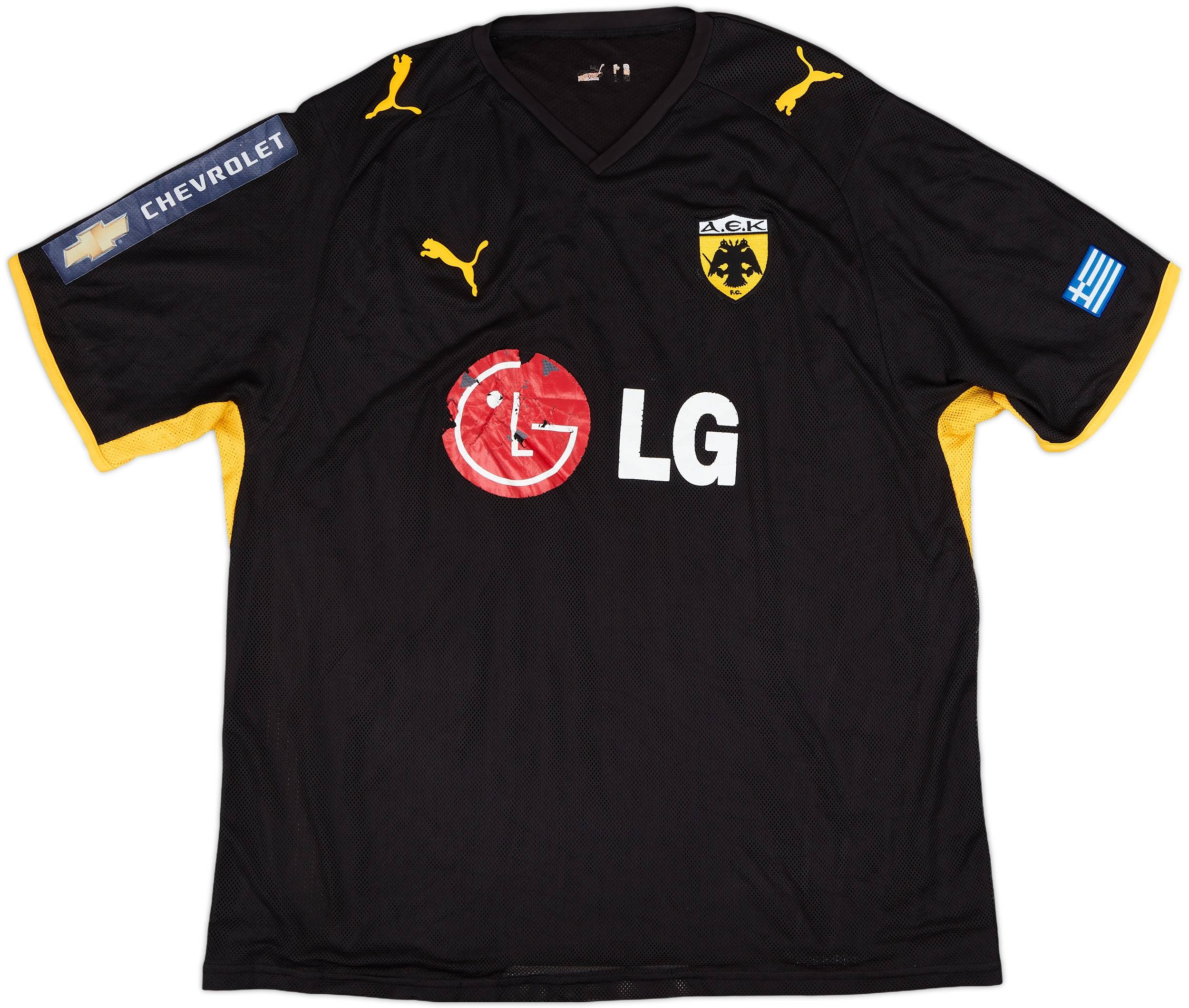 2008-09 AEK Athens Away Shirt - 4/10 - (XXL)