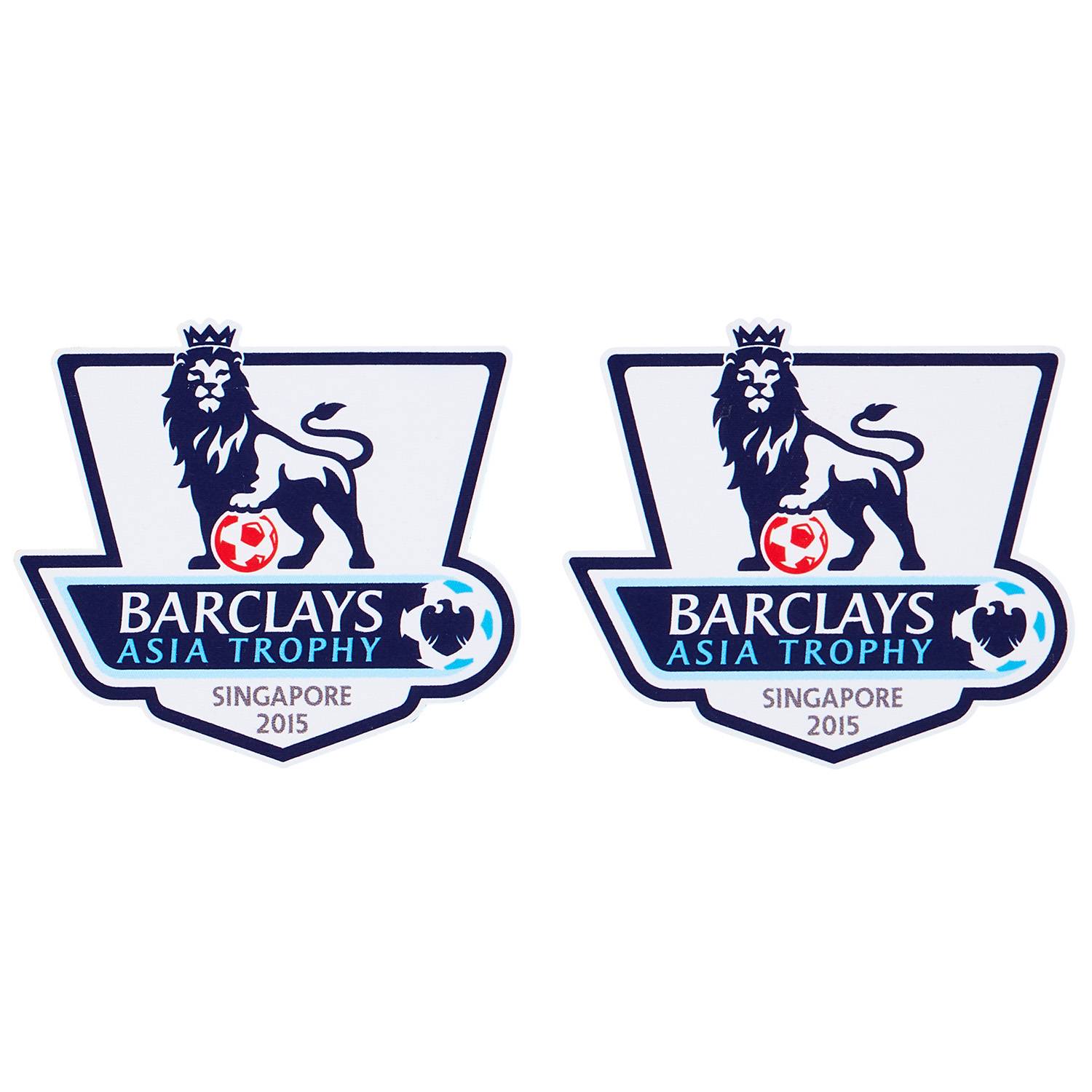 2015 Barclays Asia Trophy Singapore 2015 PRO S Player Issue Patch (Pair)