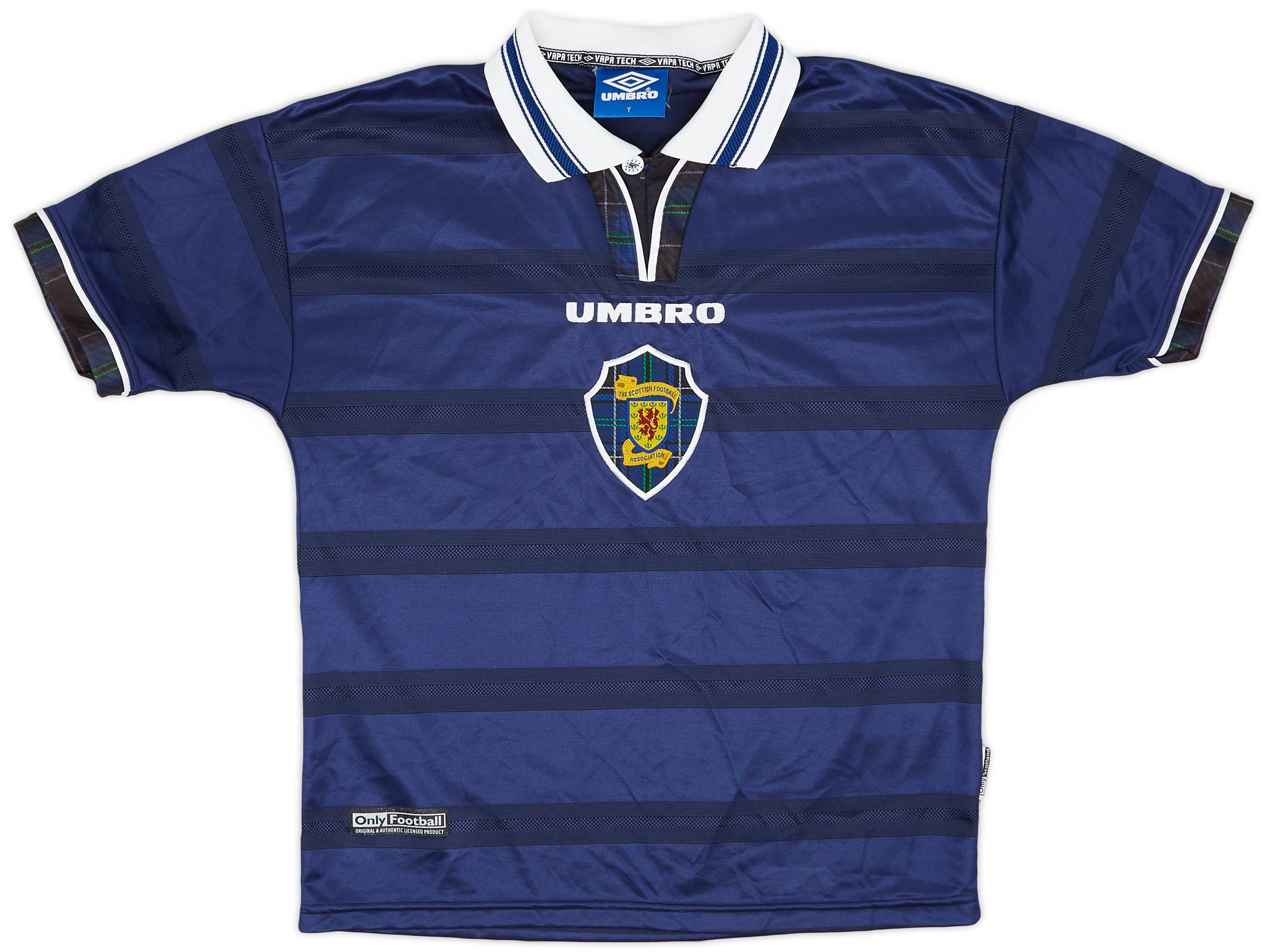 1998-00 Scotland Home Shirt - 9/10 - (Y)