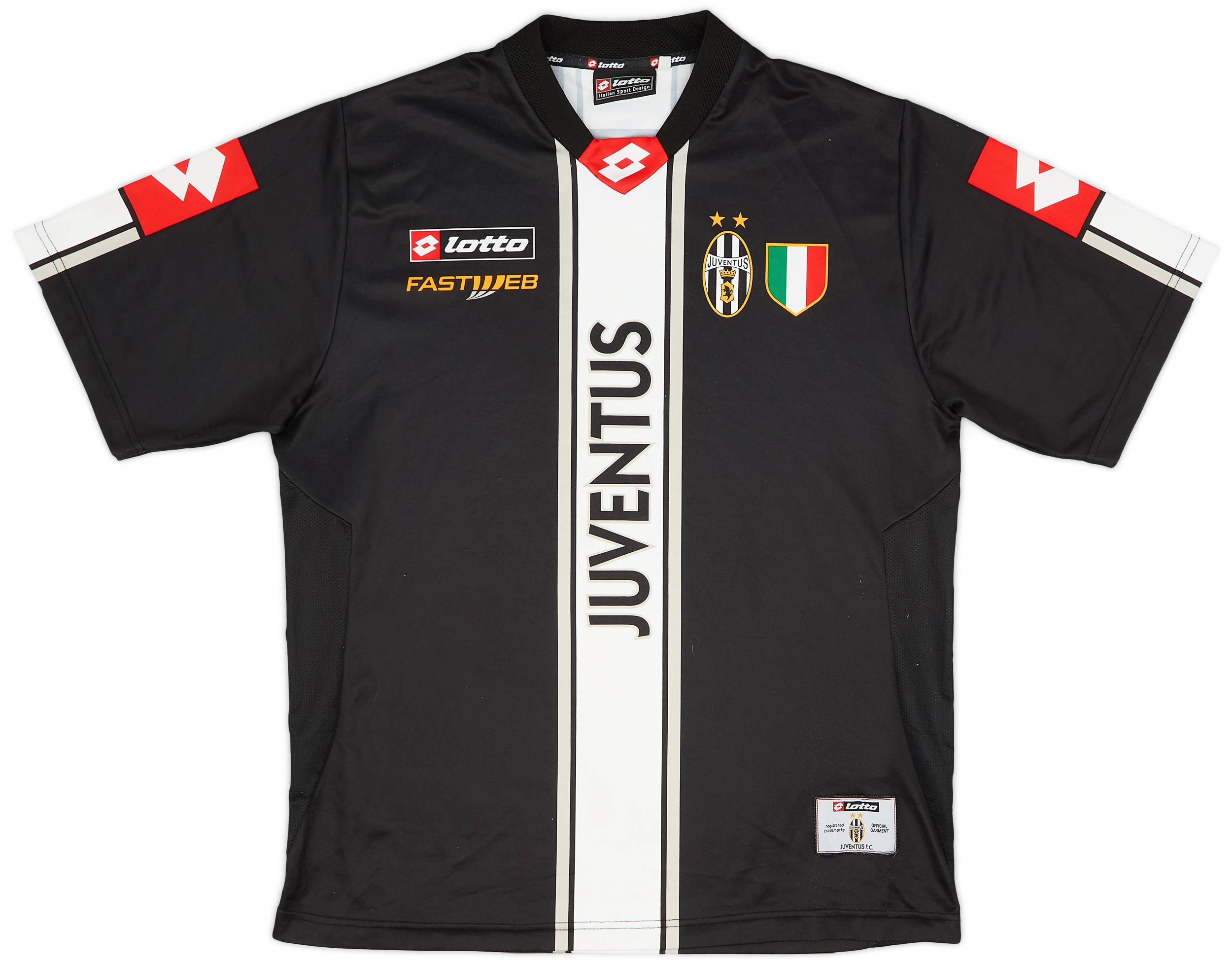 2002-03 Juventus Lotto Training Shirt - 9/10 - (M)
