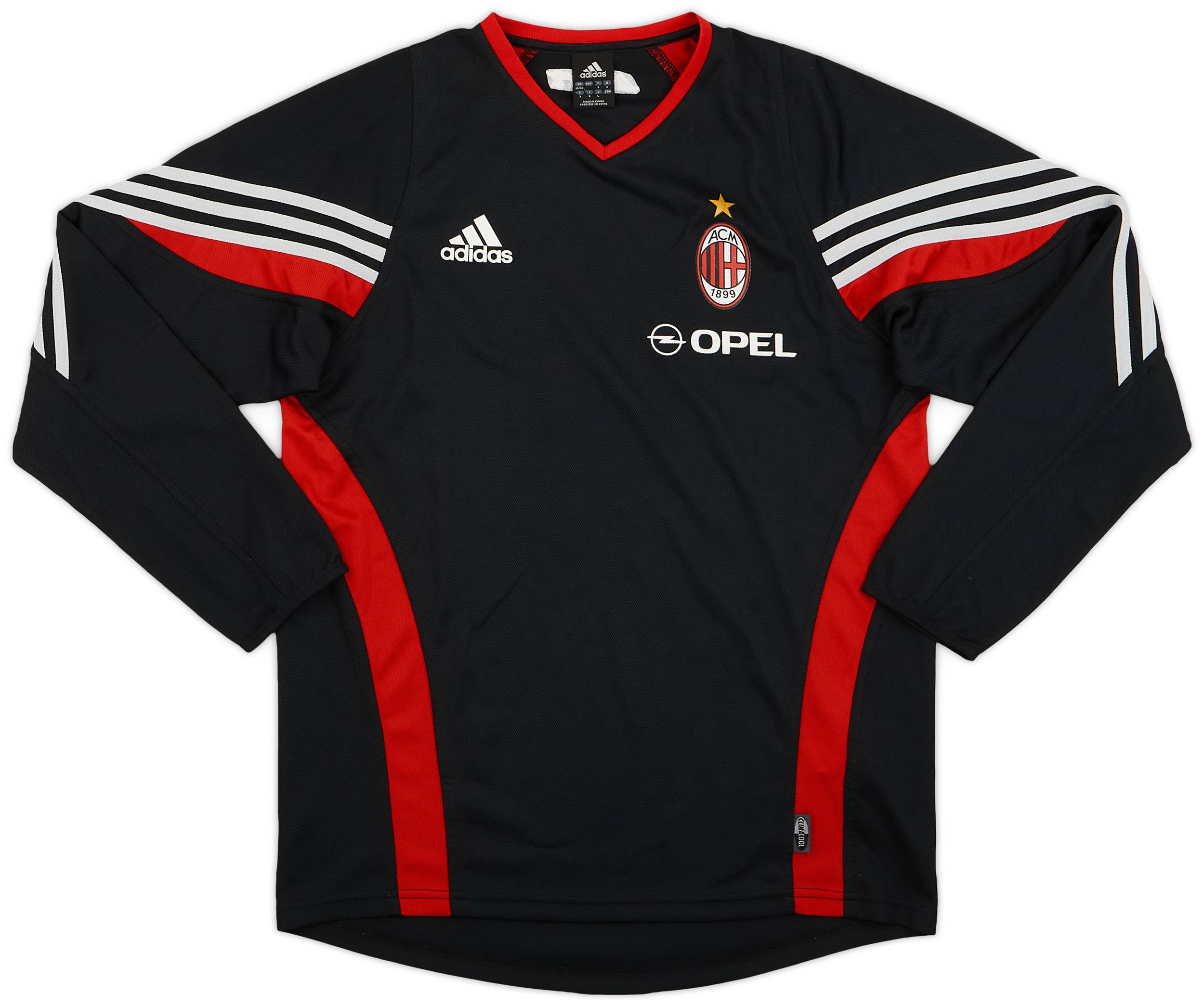 2005-06 AC Milan adidas Training L/S Shirt - 7/10 - (M)
