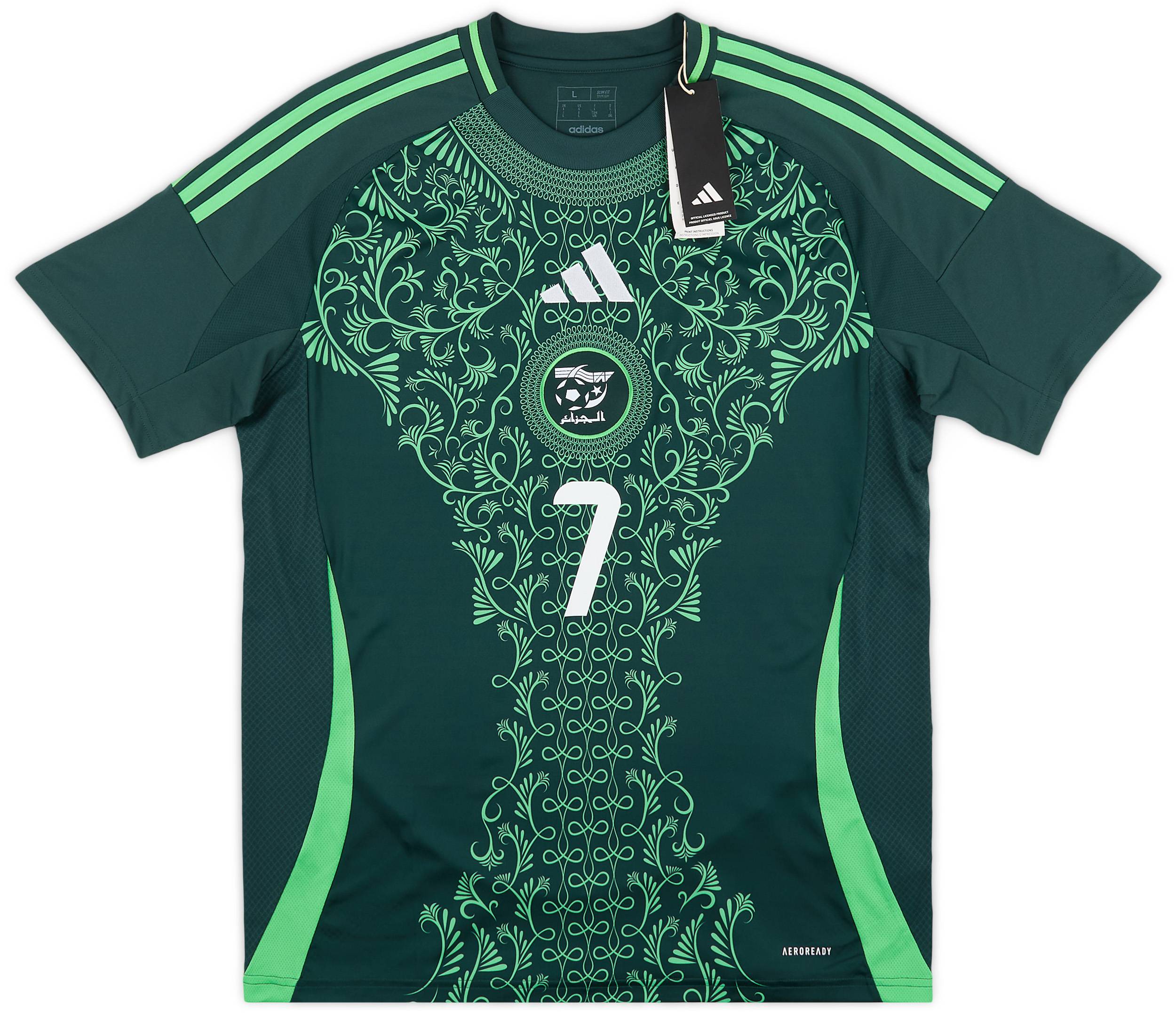 2024-25 Algeria Away Shirt Mahrez #7