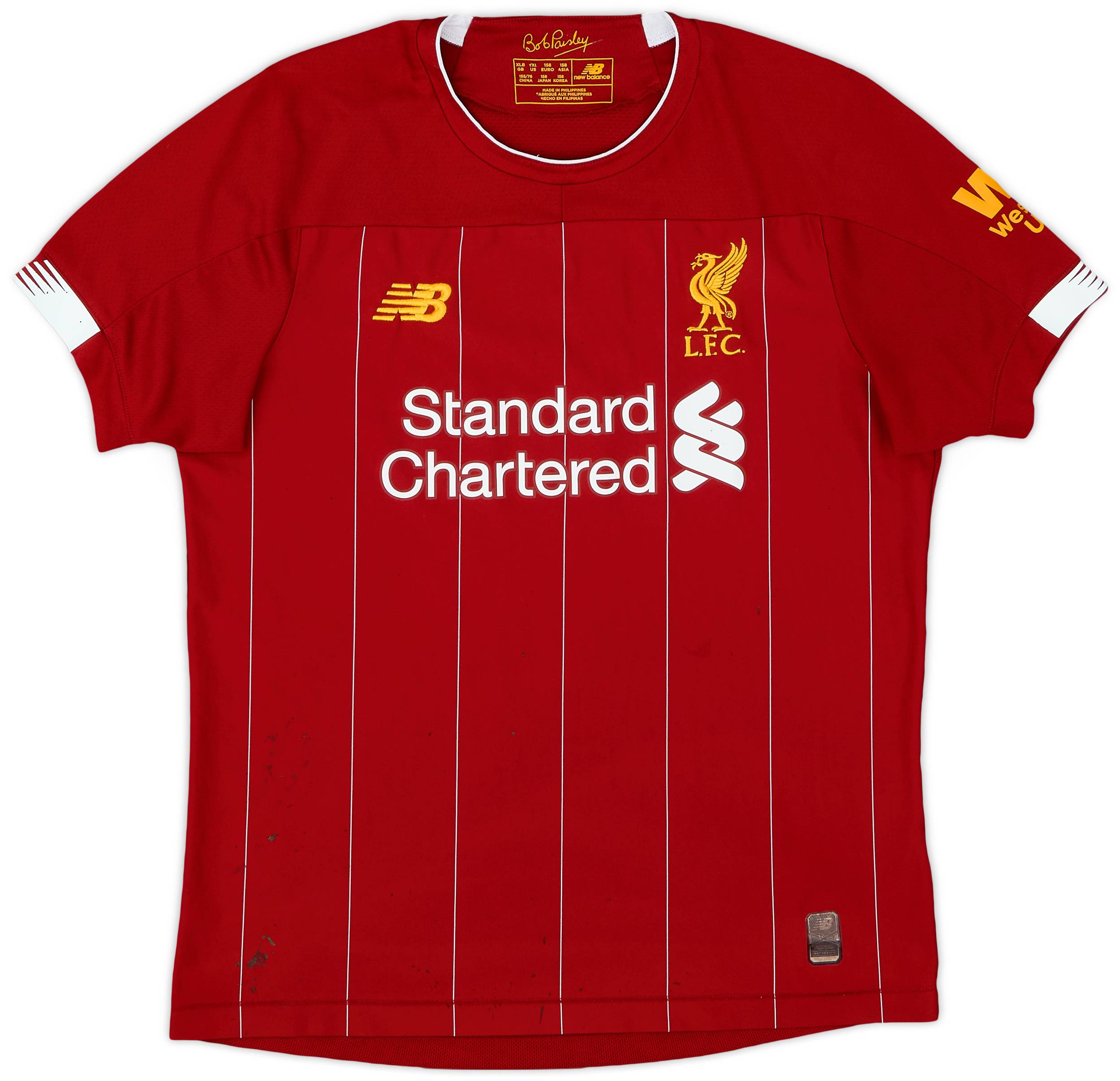 2019-20 Liverpool Home Shirt - 6/10 - (XL.Boys)