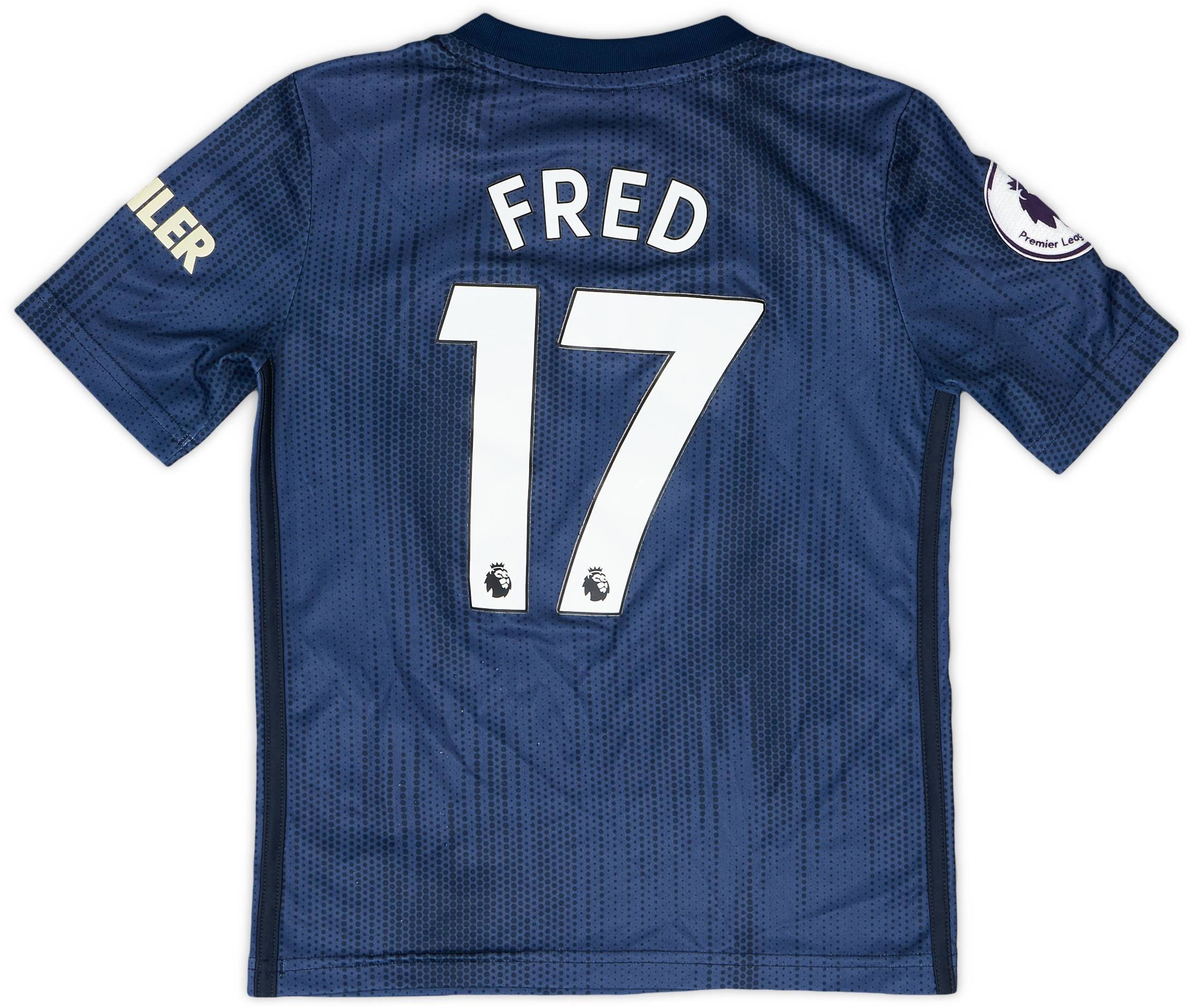 2018-19 Manchester United Third Shirt Fred #18 - 9/10 - (XS.Boys)