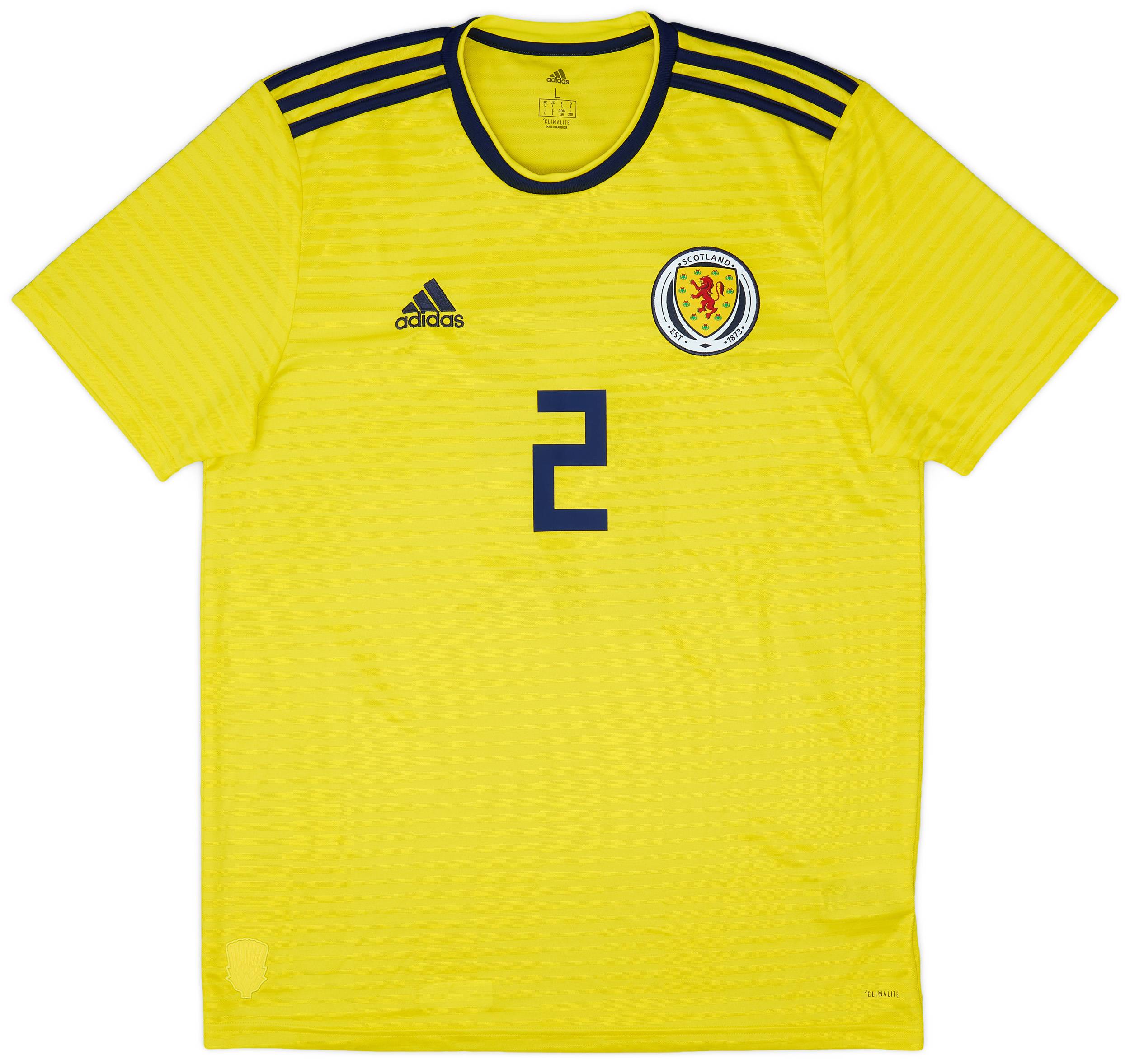2017-18 Scotland Away Shirt #2 - 9/10 - (L)