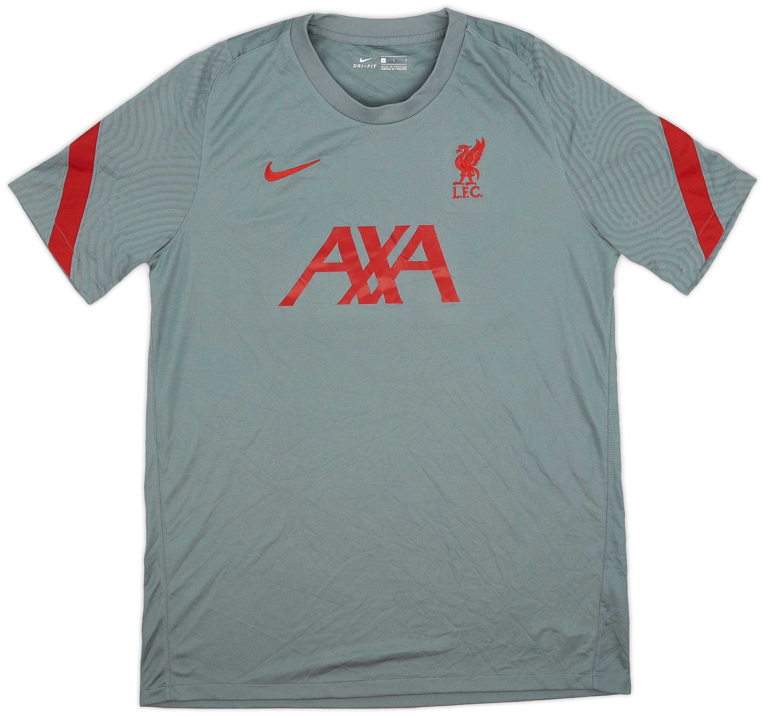 2020-21 Liverpool Nike Training Shirt - 8/10 - (L)