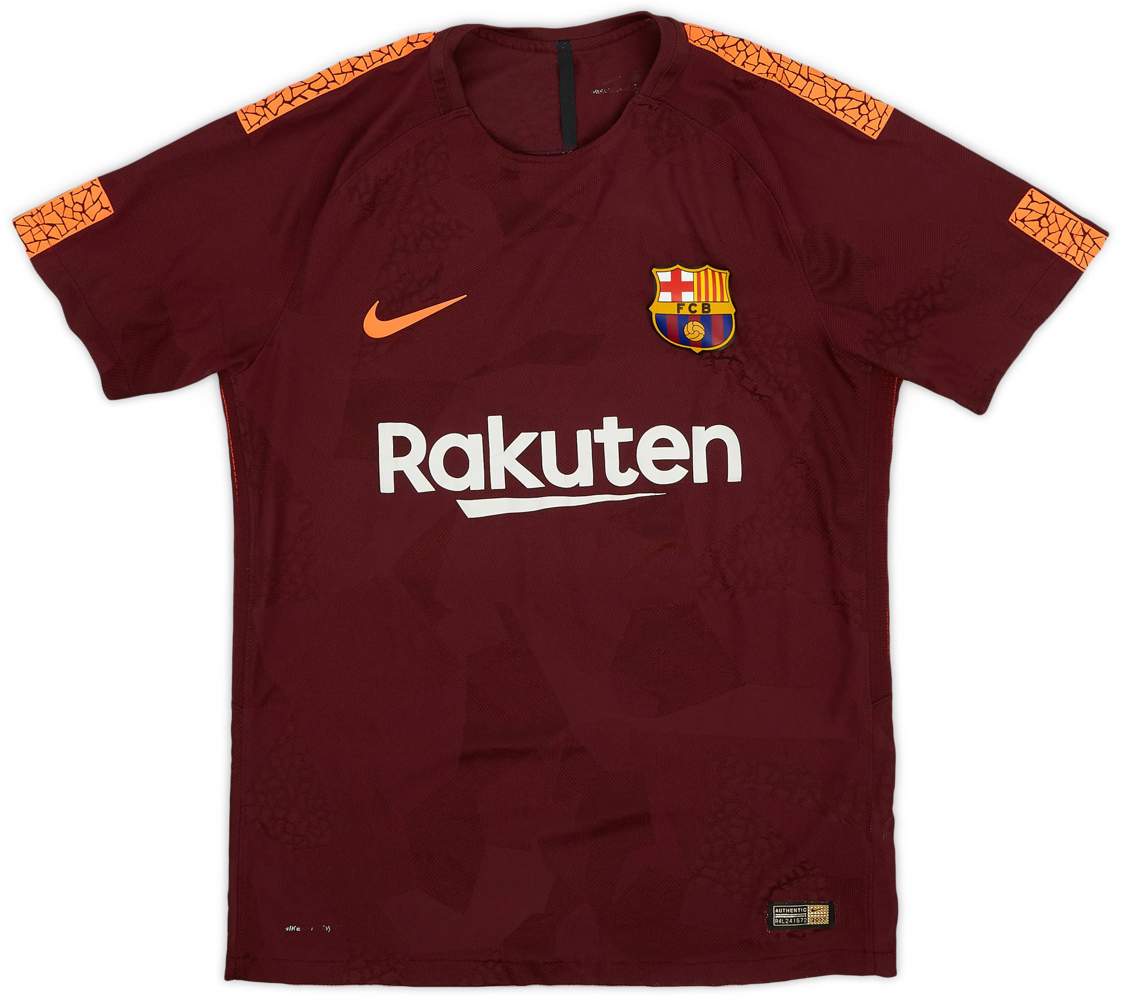 2017-18 Barcelona Authentic Third Shirt - 7/10 - (M)