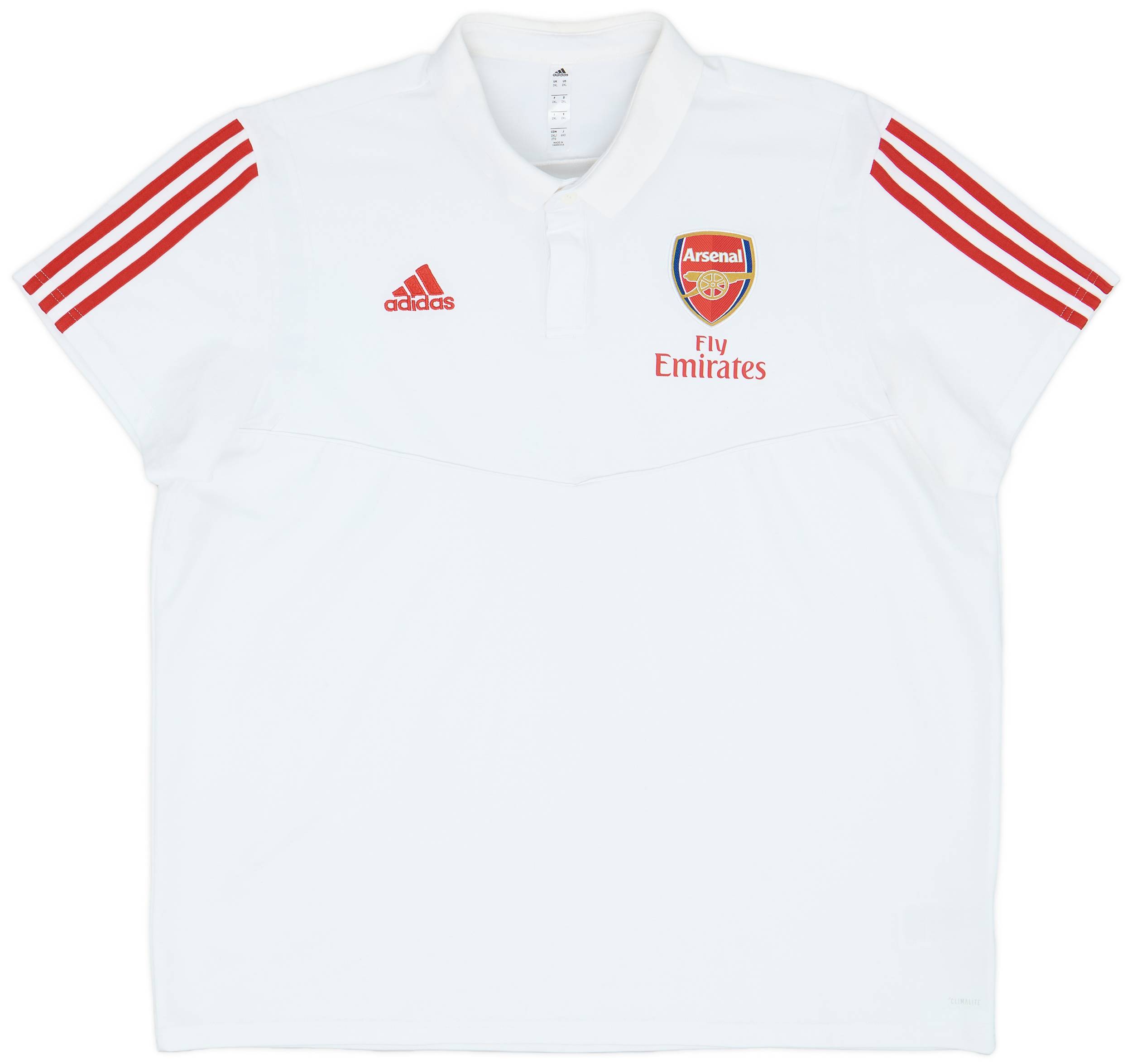 2019 20 Arsenal adidas Polo Shirt 8 10 XXL