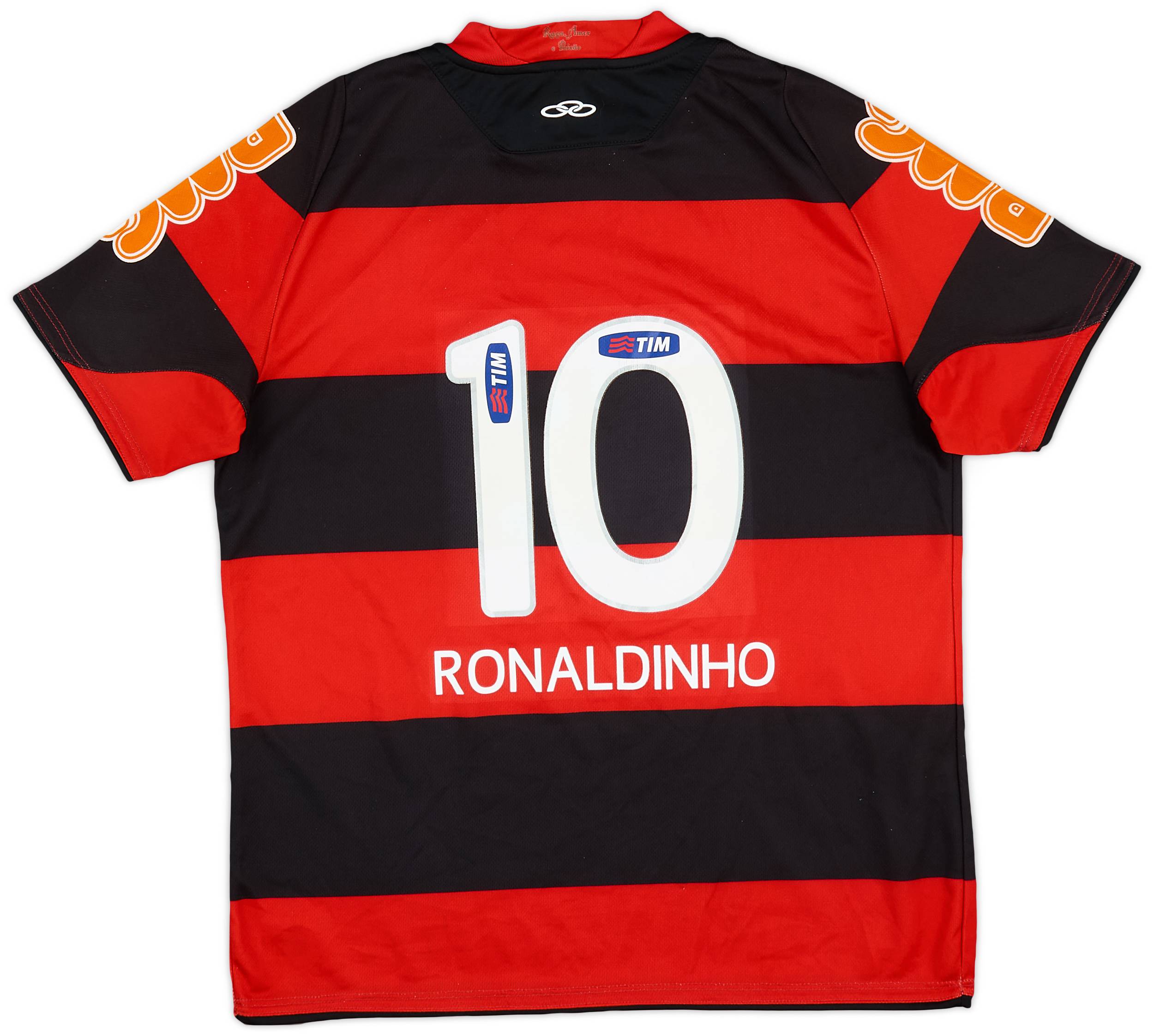 2012 Flamengo Home Shirt Ronaldinho #10 - 7/10 - (M)