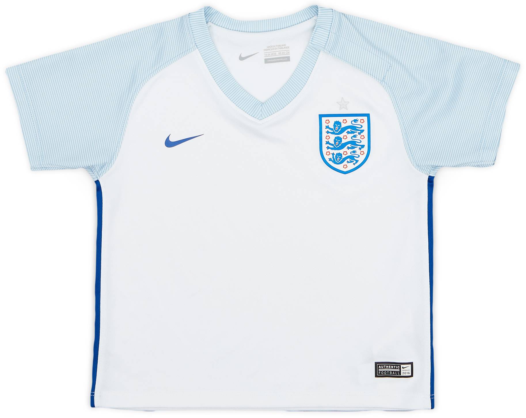 2016-17 England Home Shirt - 9/10 - (18-24 Months)