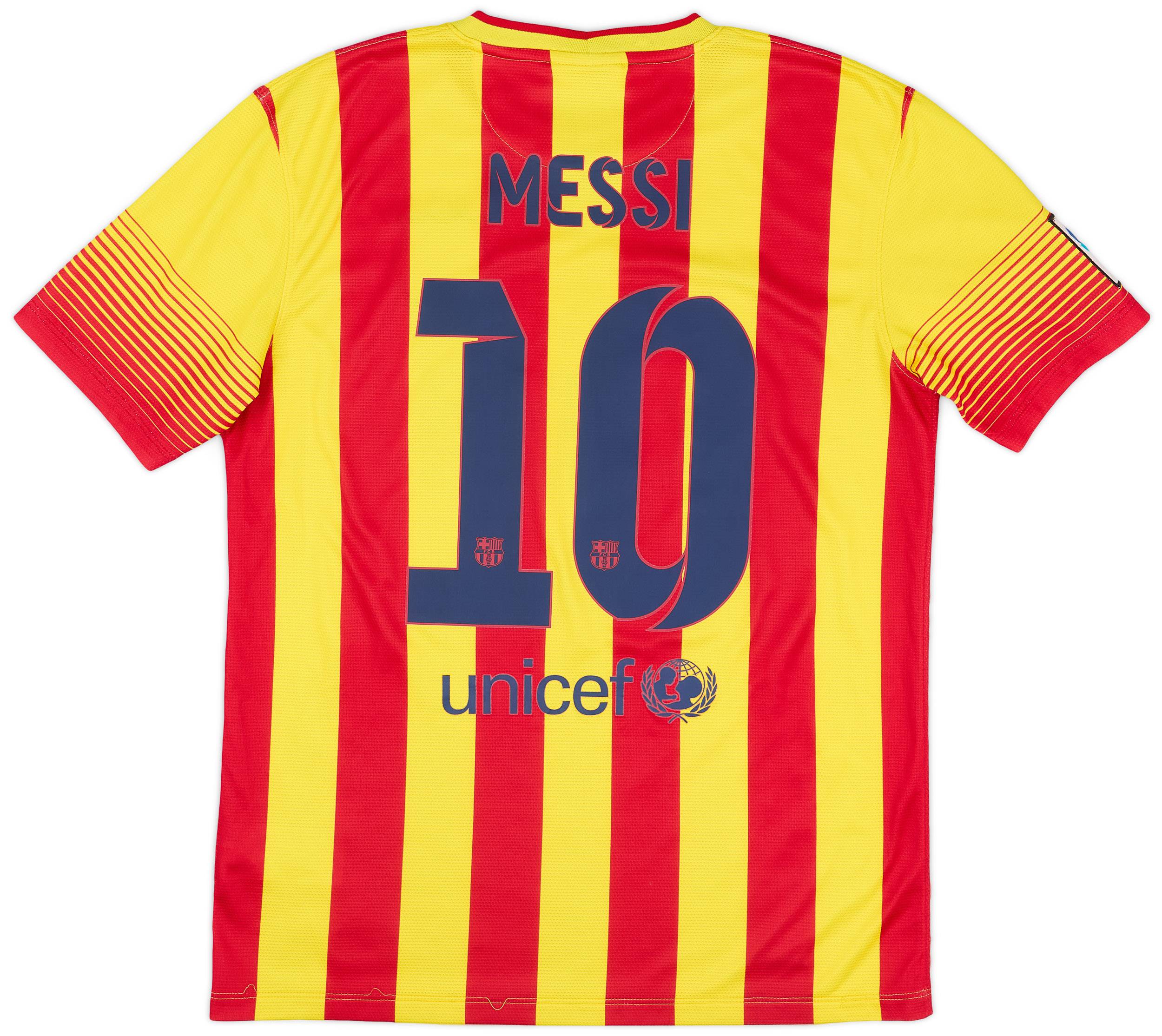2013-15 Barcelona Away Shirt Messi #10 - 8/10 - (M)