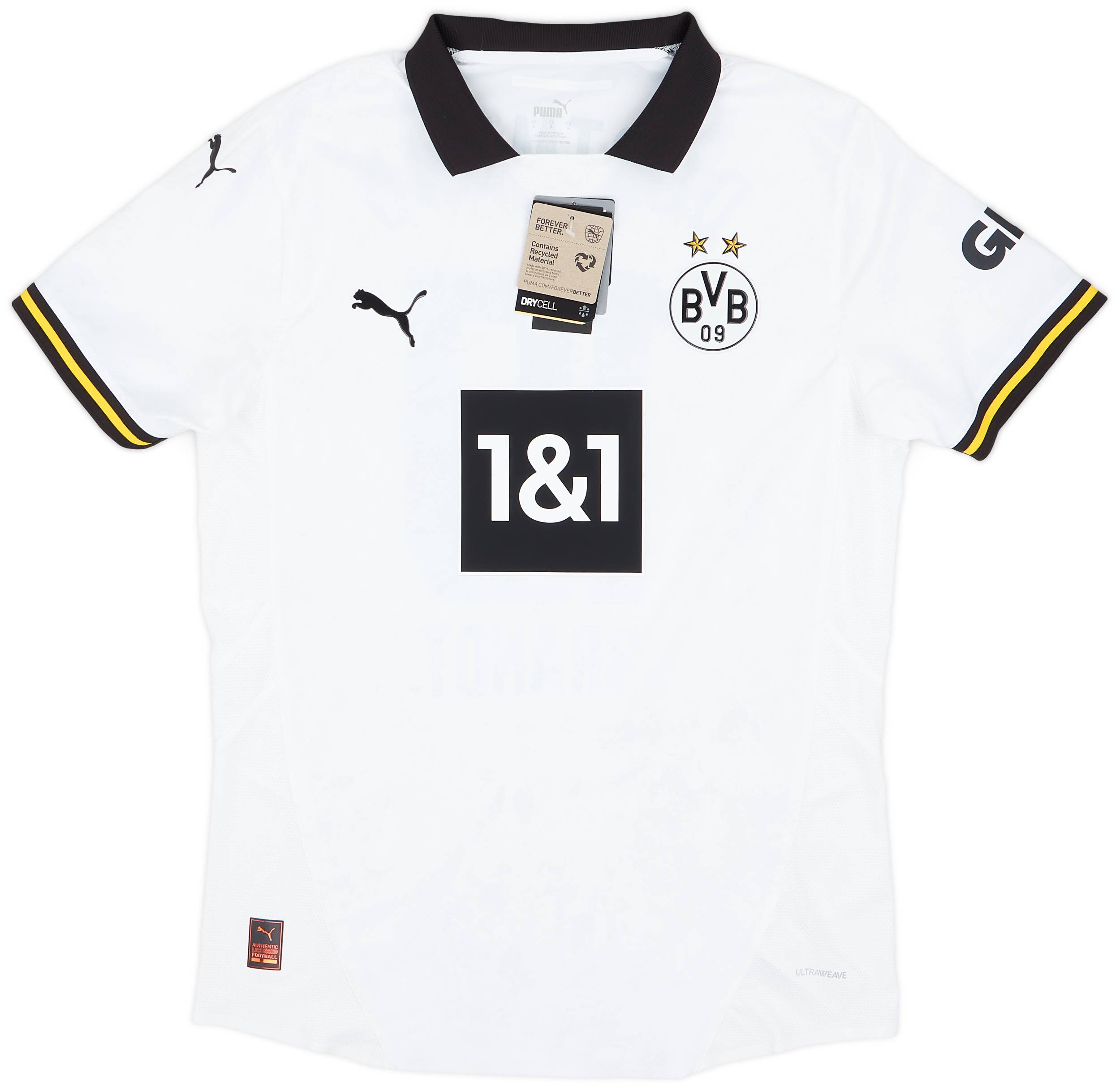 2024-25 Borussia Dortmund Authentic Third Shirt Brandt #10