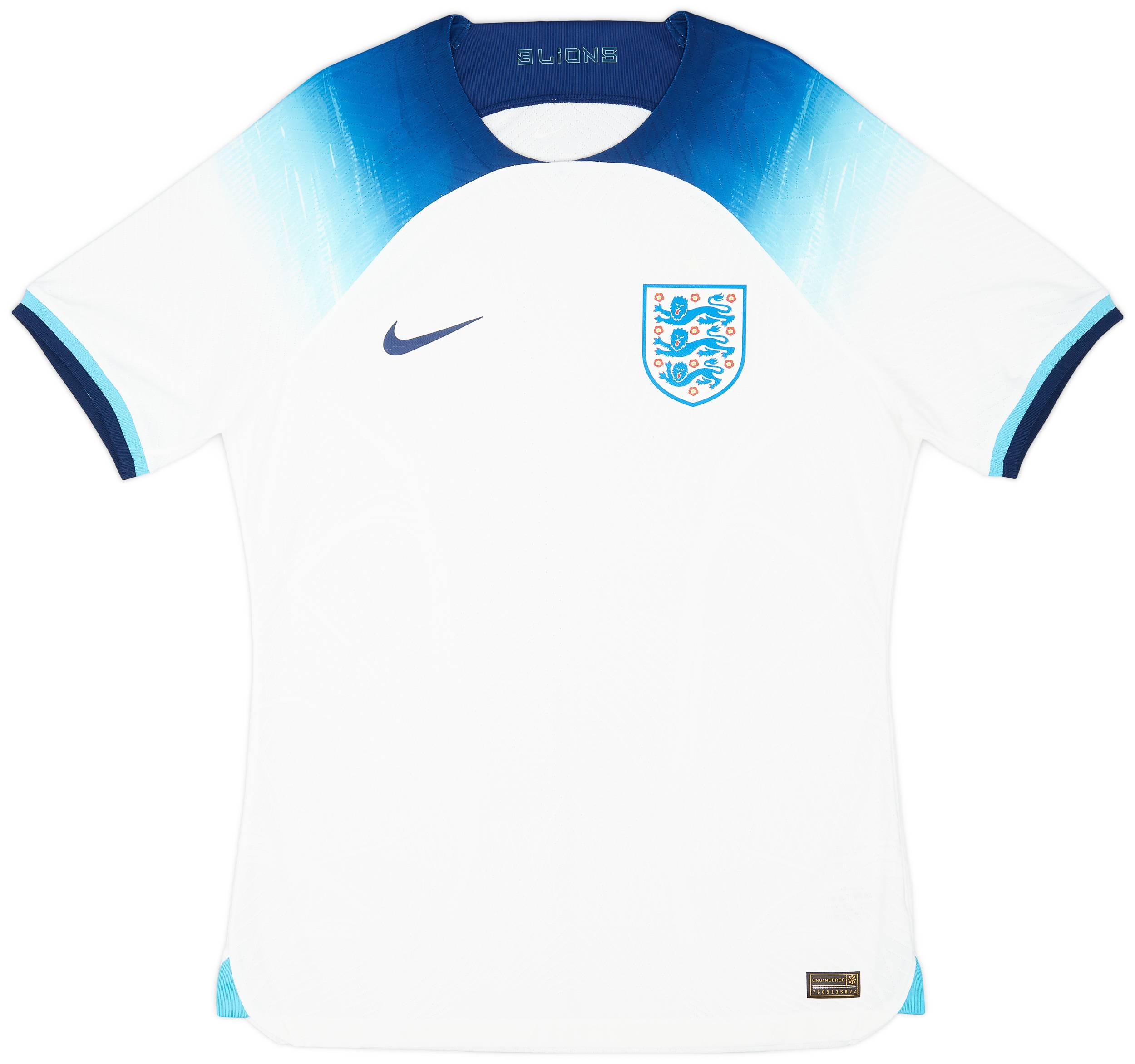 2022-23 England Player Issue Home Shirt