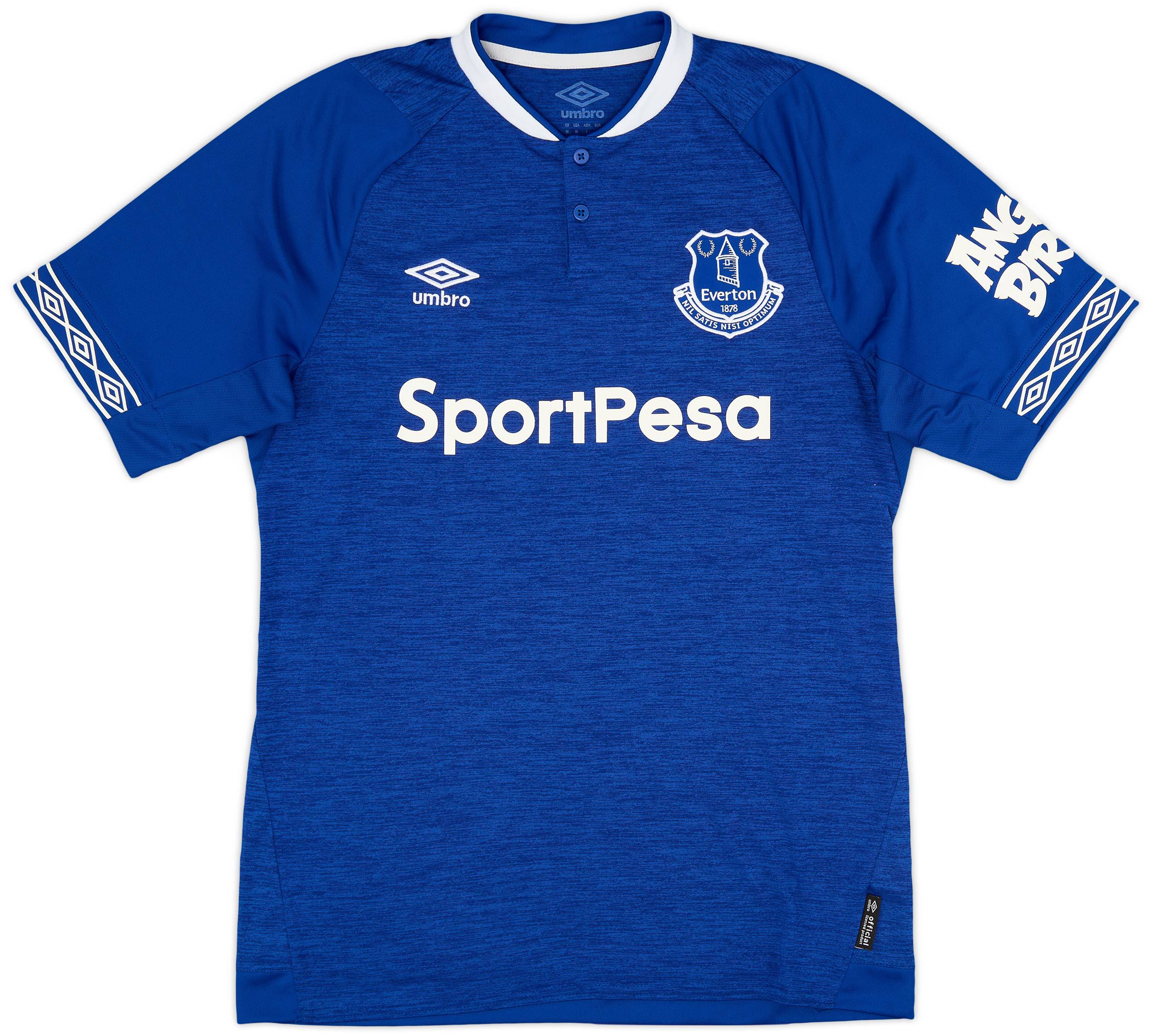 2018-19 Everton Home Shirt - 9/10 - (M)