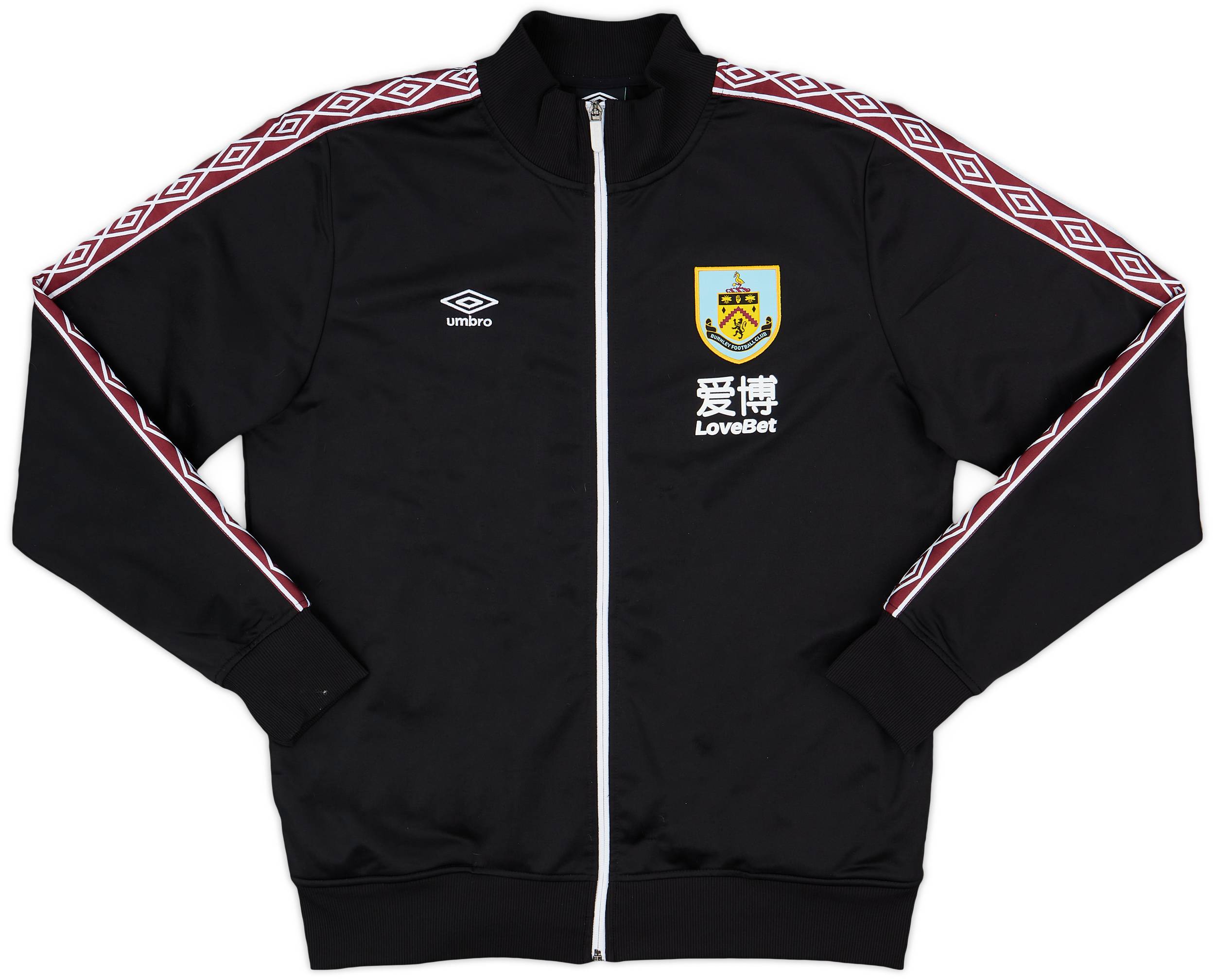 2019-20 Burnley Umbro Track Jacket - 8/10 - (L)