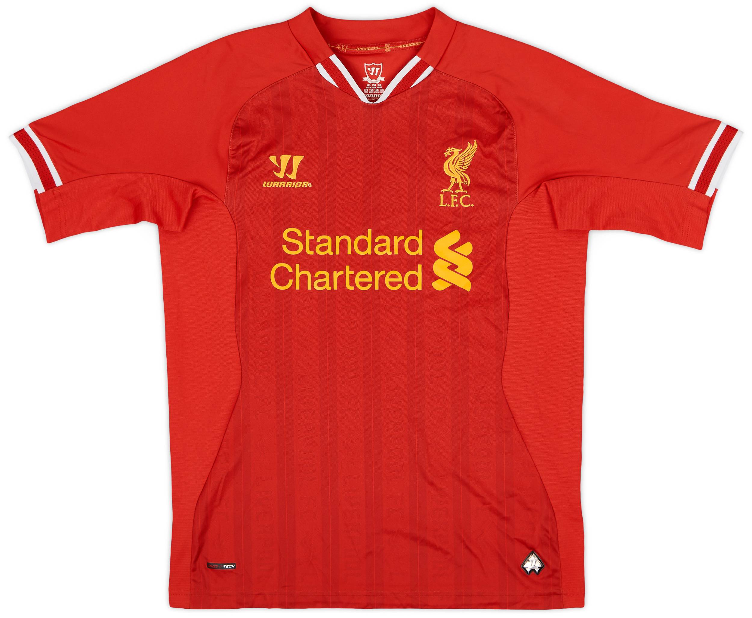 2013-14 Liverpool Home Shirt - 8/10 - (XL.Boys)