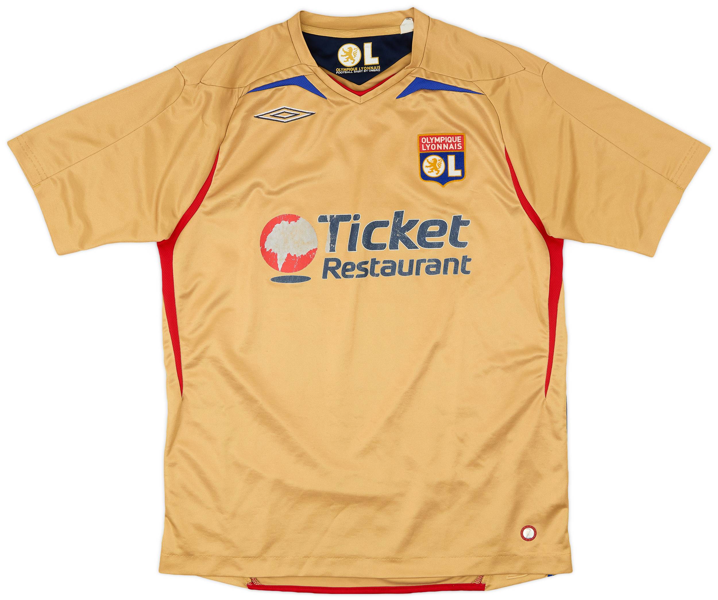 2007-08 Lyon Away Shirt - 5/10 - (M)