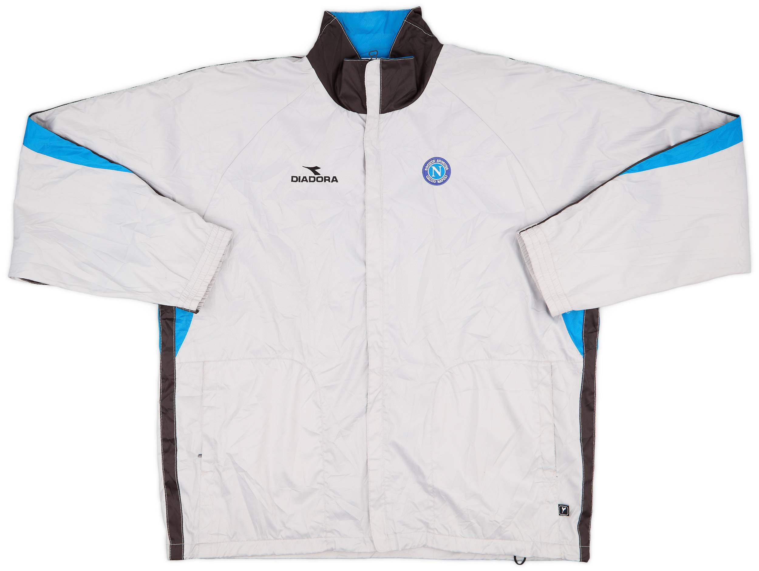 2002-03 Napoli Diadora Track Jacket - 8/10 - (XXL)