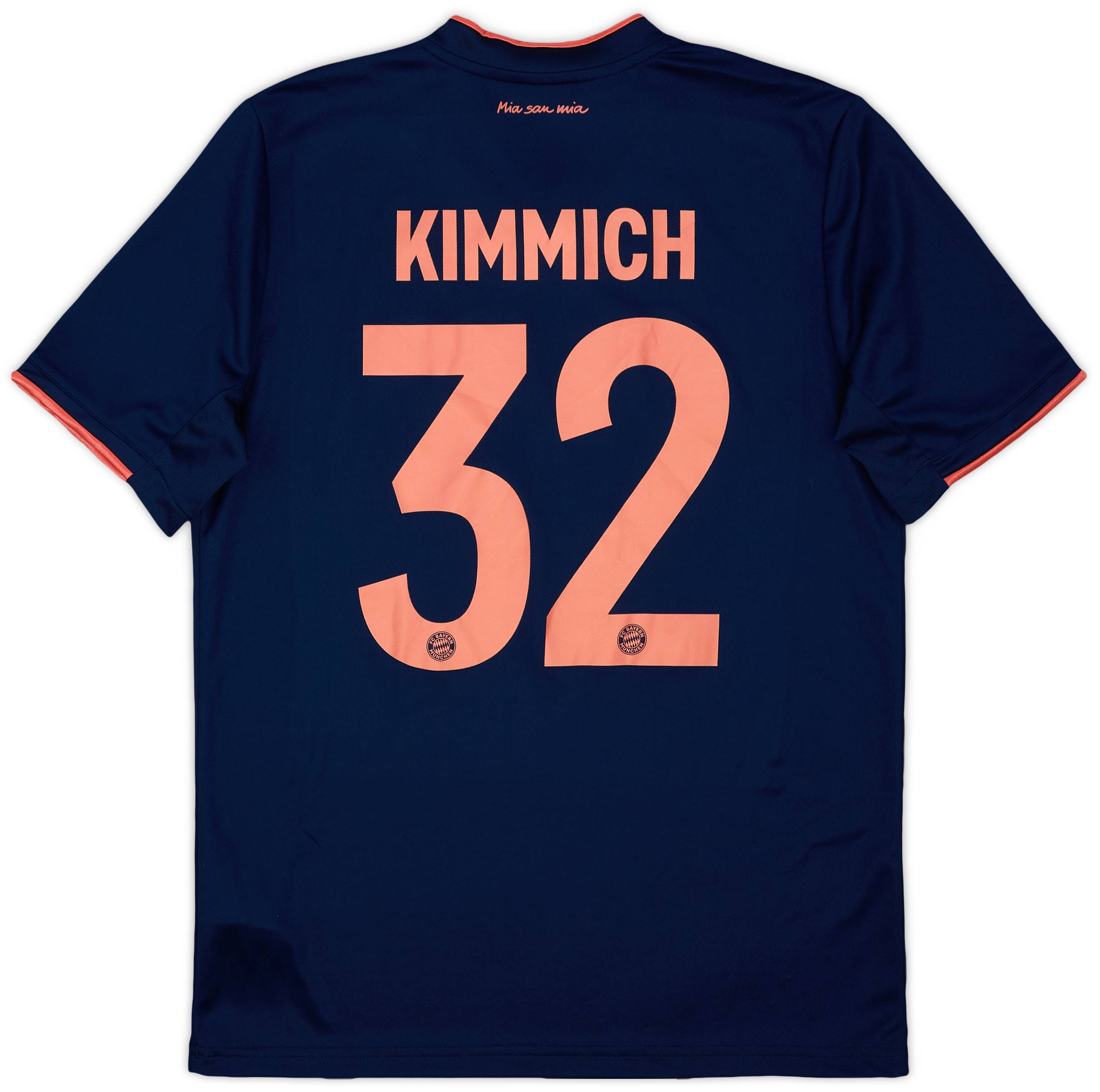 2019-20 Bayern Munich Third Shirt Kimmich #32 - 9/10 - (XL.Boys)