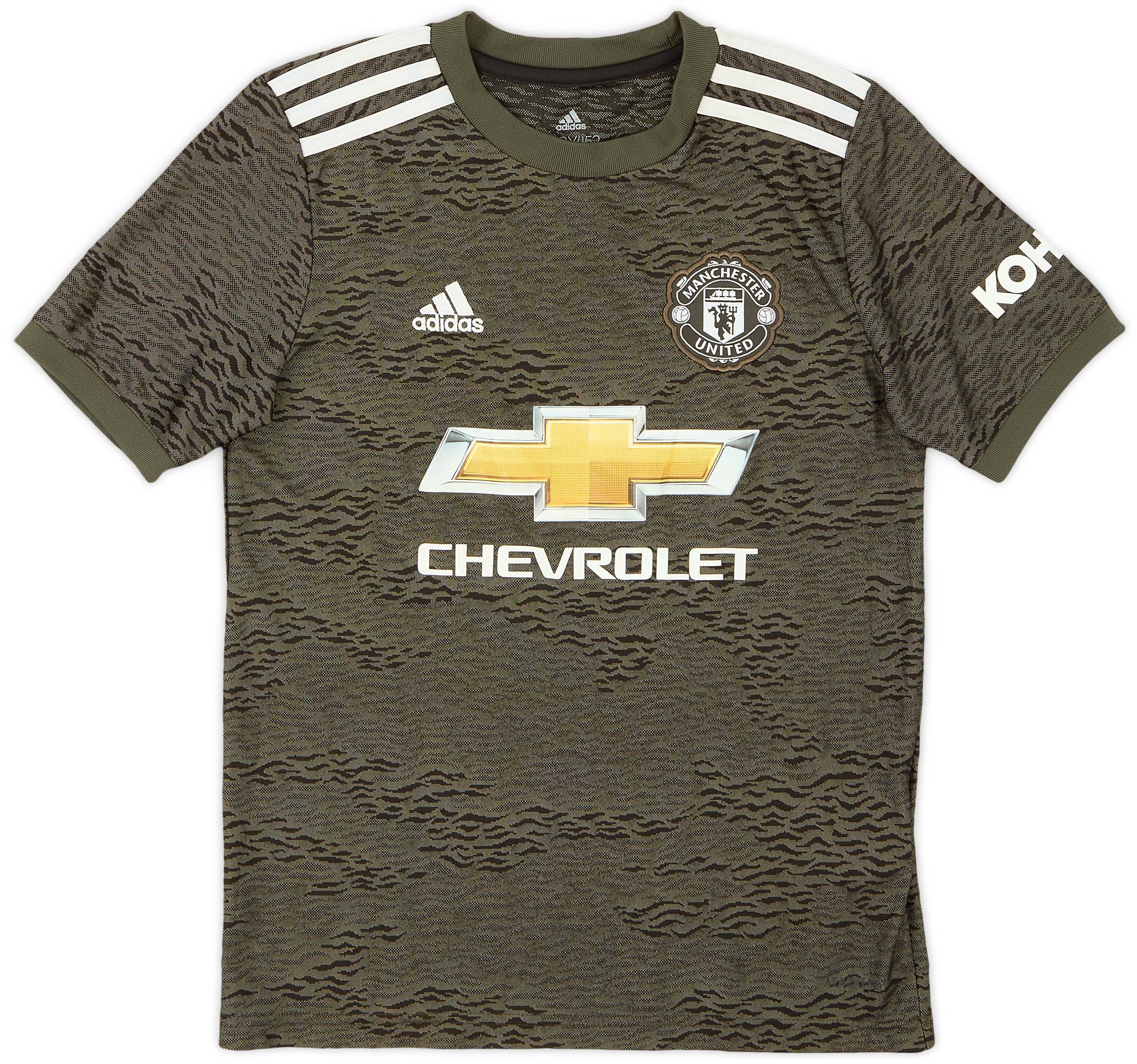 2020 21 Manchester United Away Shirt 9 10 M.Boys