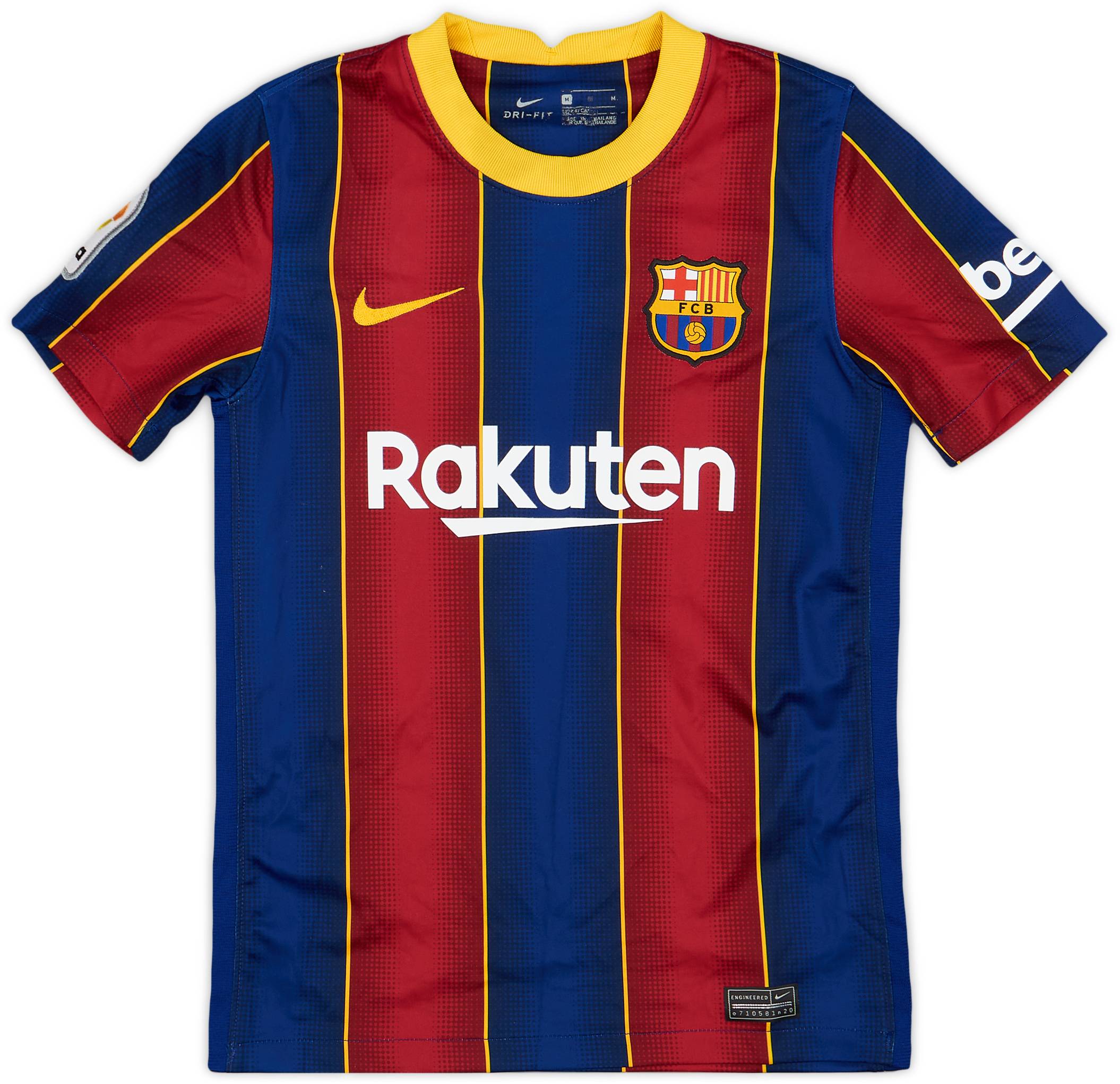 2020-21 Barcelona Home Shirt - 8/10 - (M.Boys)