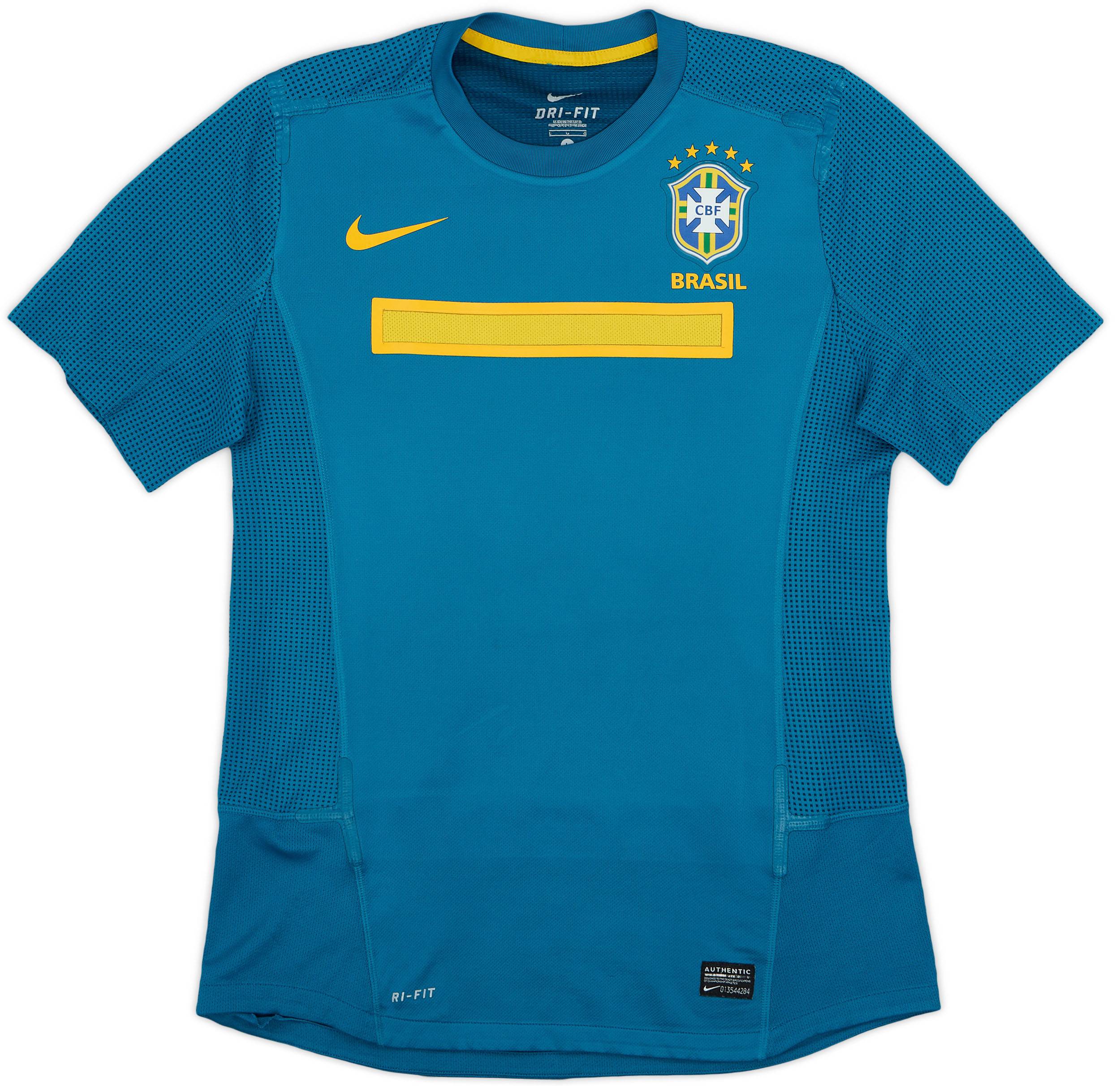 2011 Brazil Player Issue Away Shirt 7/10 (L)