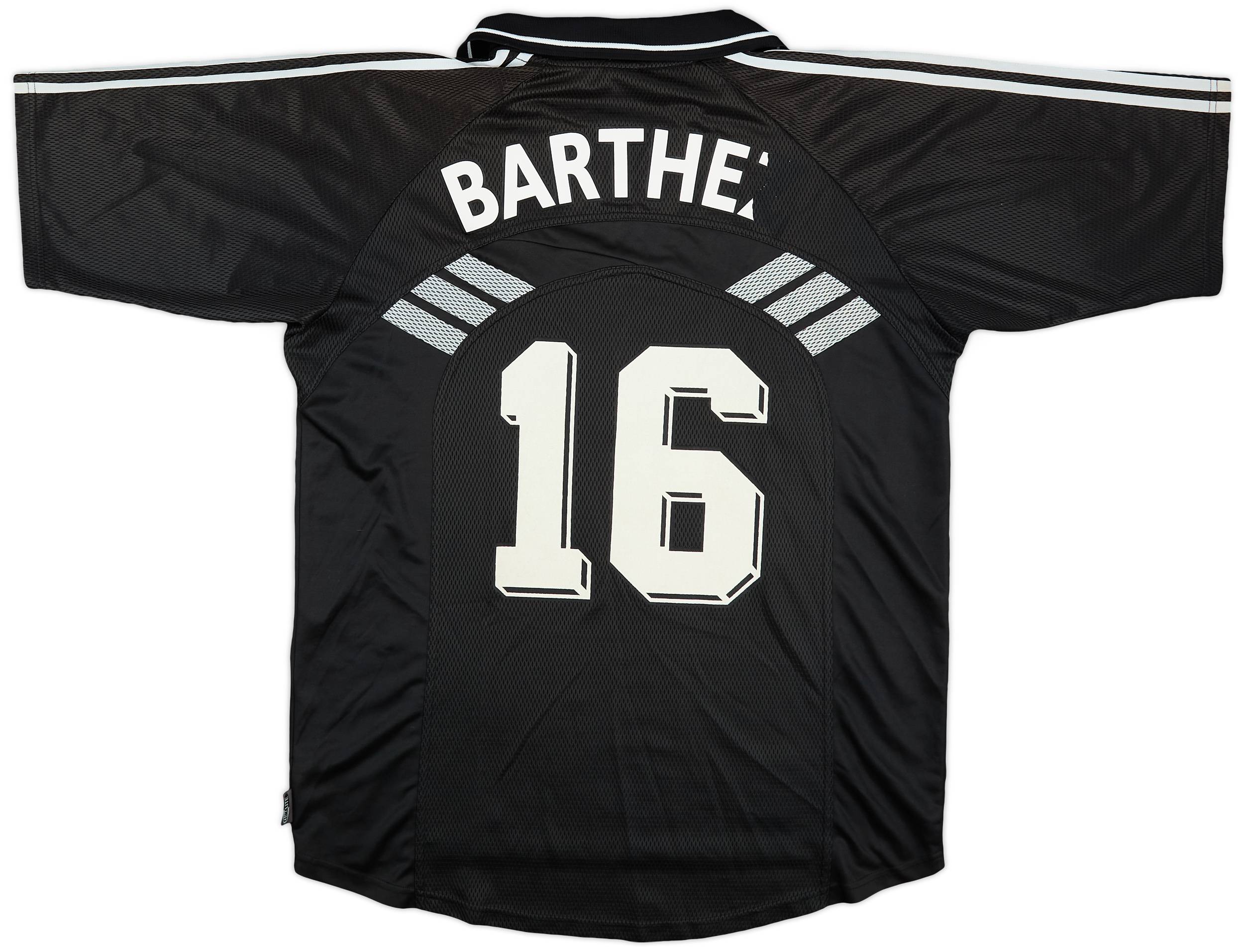 1998 France GK S/S Shirt Barthez #16 - 4/10 - (L)