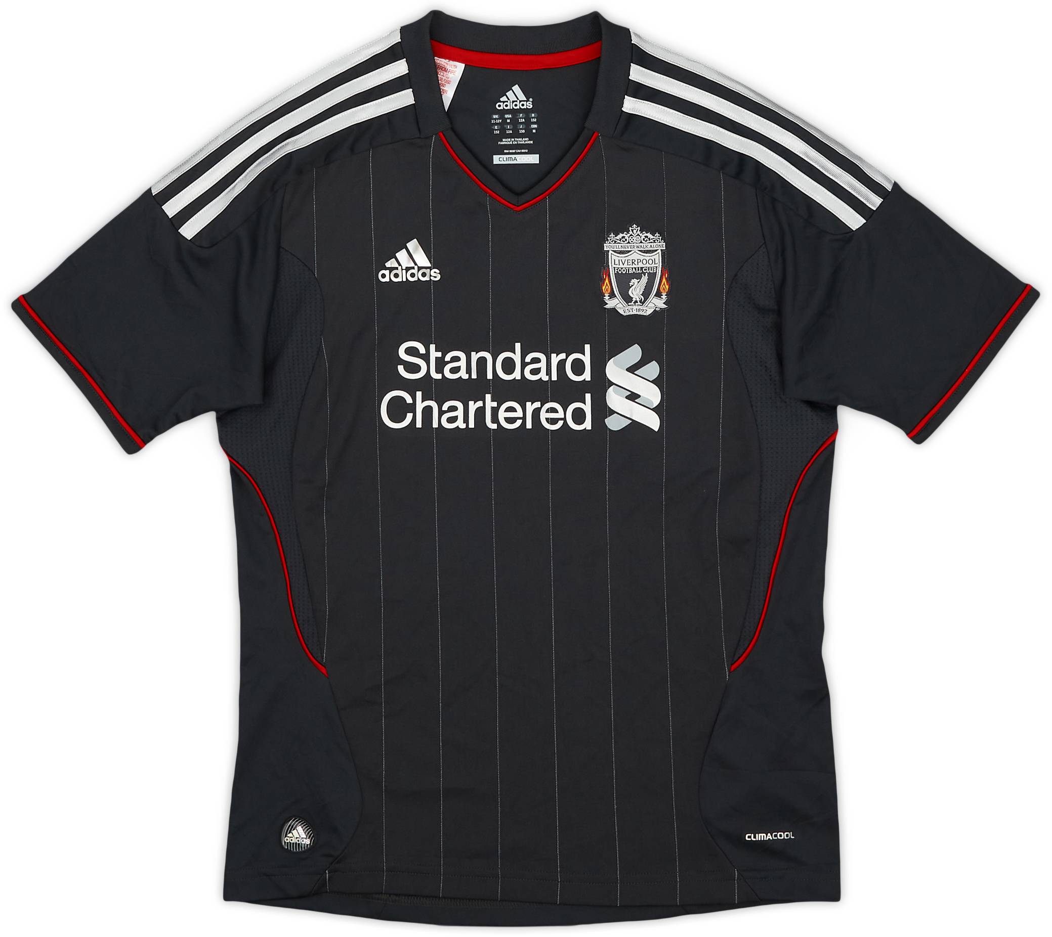 2011-12 Liverpool Away Shirt - 8/10 - (M.Boys)
