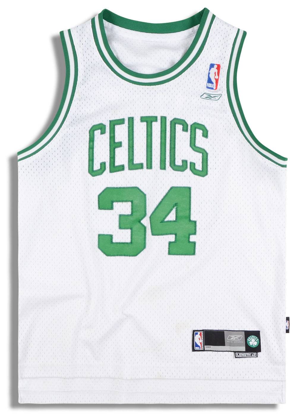 2004 06 Boston Celtics Pierce 34 Reebok Swingman Jersey Home Y