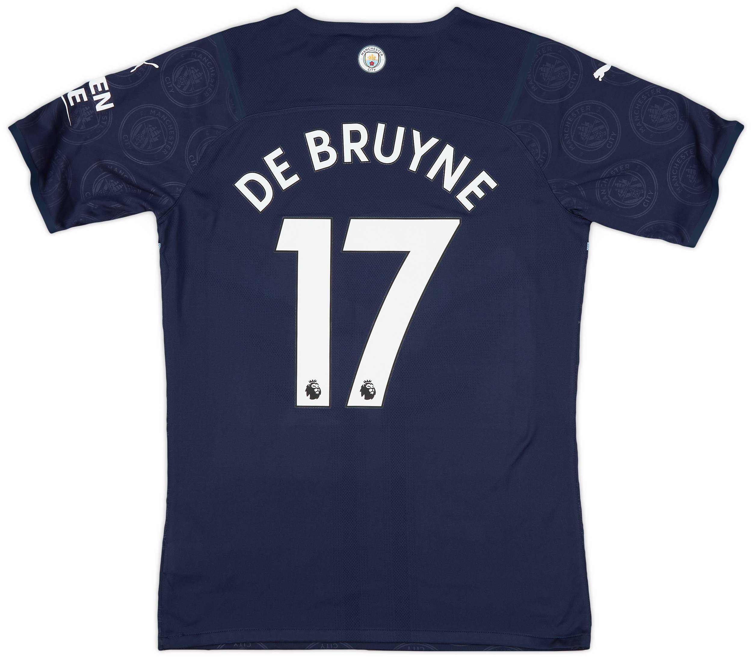 2021-22 Manchester City Authentic Third Shirt De Bruyne #17
