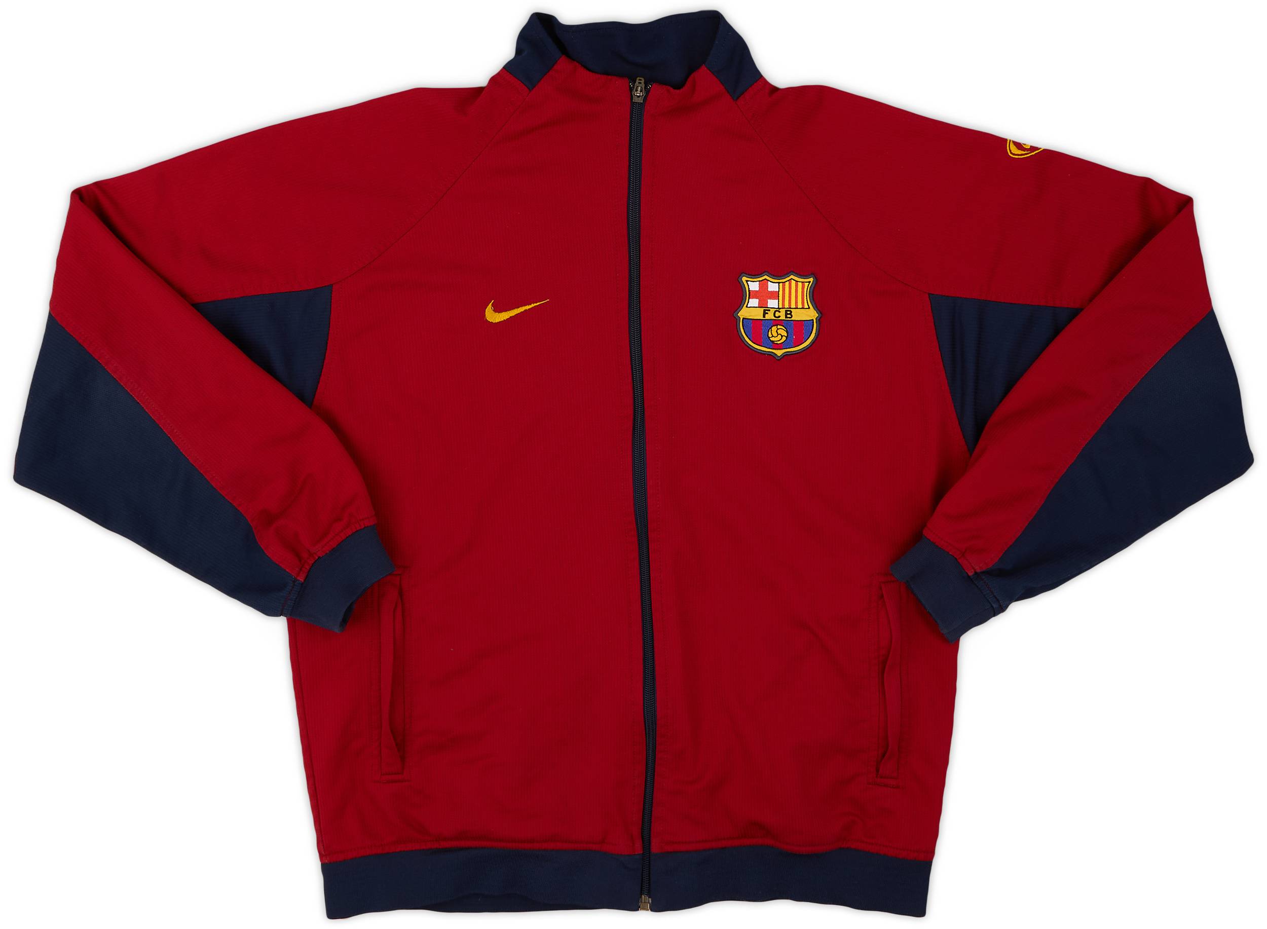 2003-04 Barcelona Nike Track Jacket - 8/10 - (L) 2003-04 Barcelona Nike Track Jacket - 8/10 - (L)
