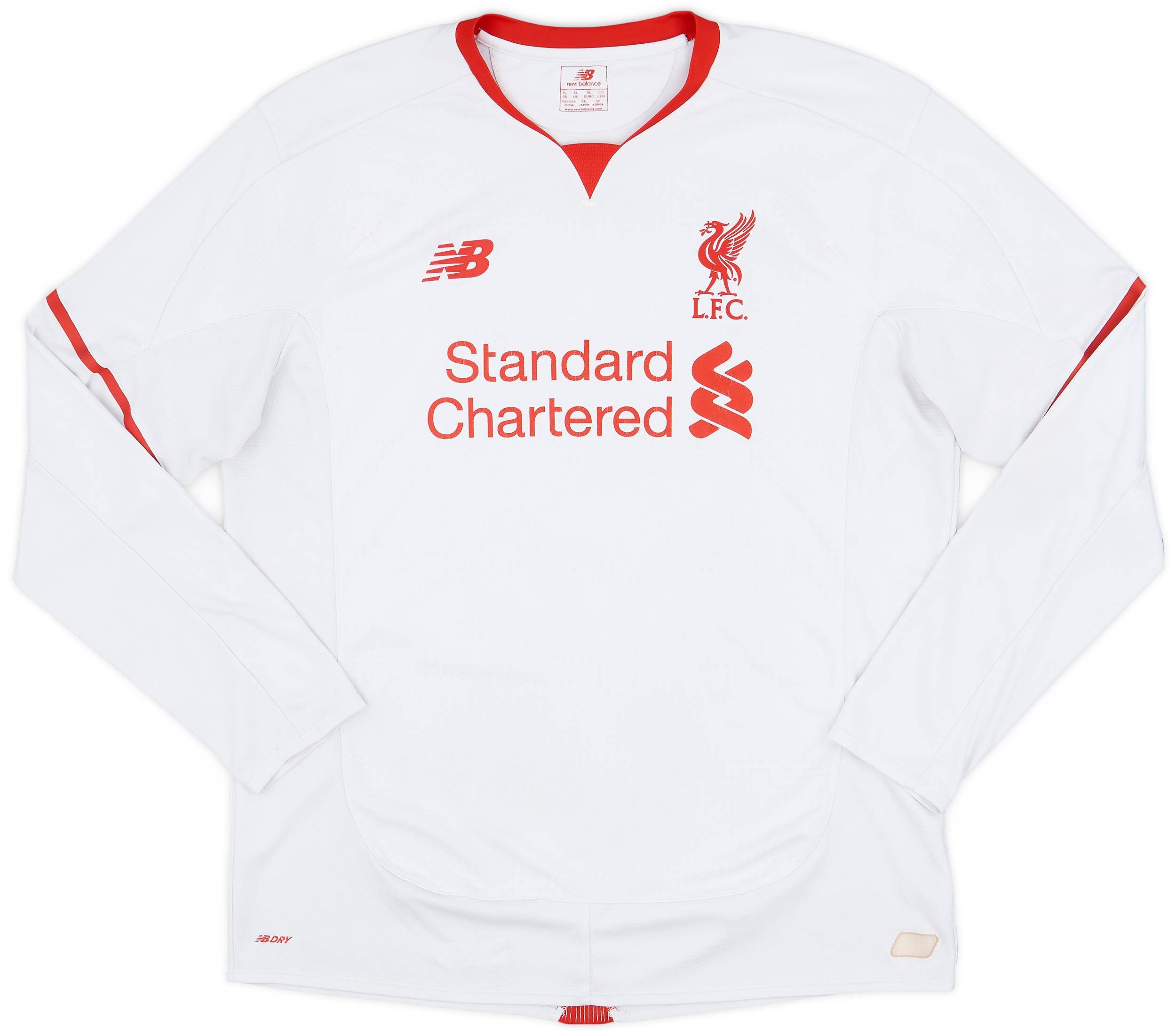 2015-16 Liverpool Away L/S Shirt Sturridge #15 - 6/10 - (XL)